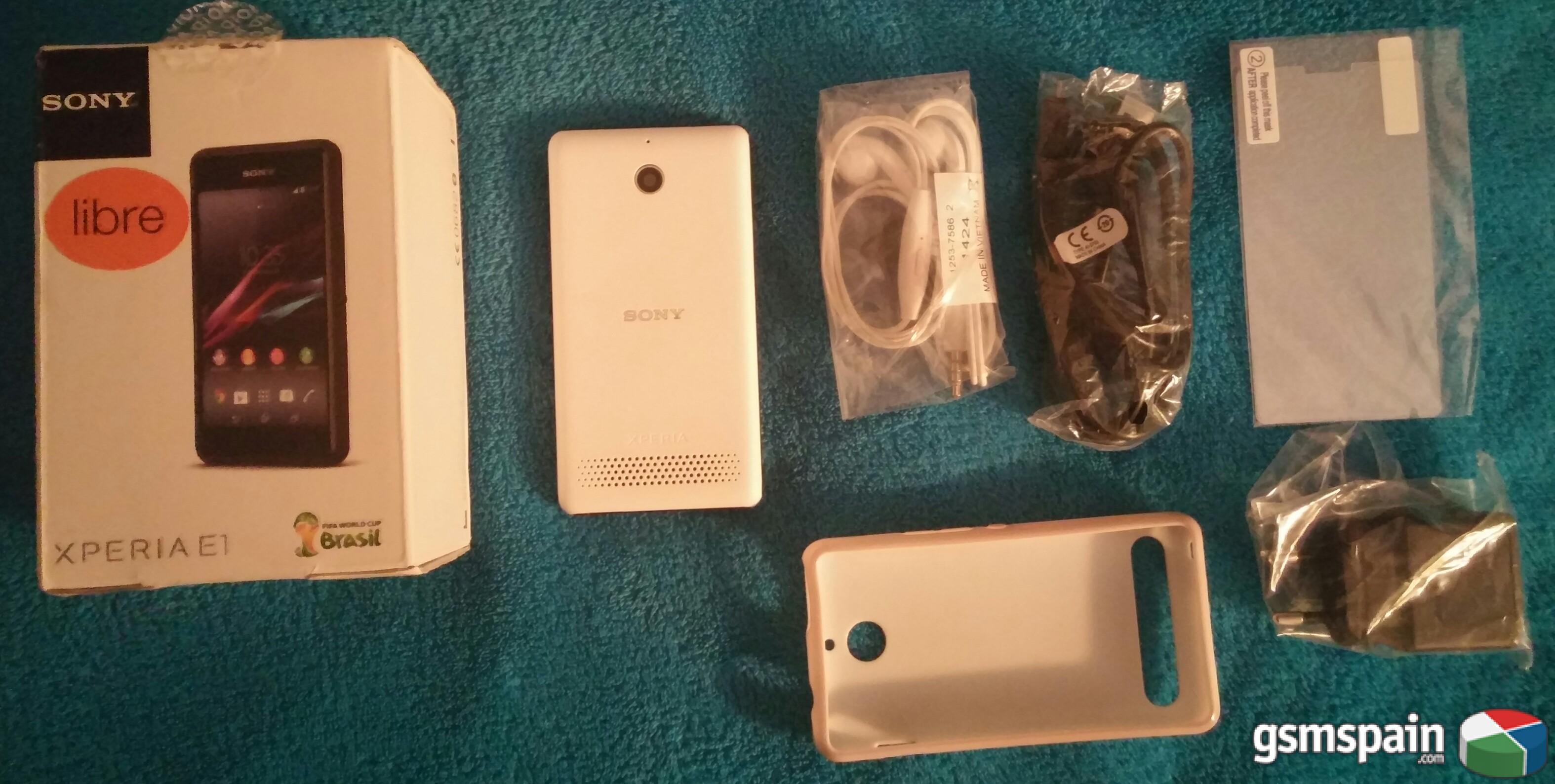 [vendo] Sony Xperia E1 Blanco Libre Con Factura