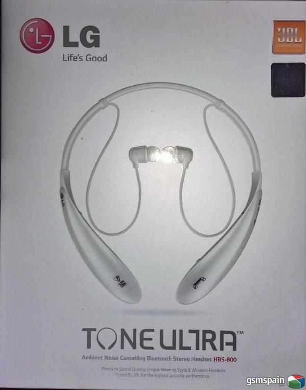 [VENDO] Auriculares Bluetooth LG Tone Ultra HBS-800    ///    Lg G-Watch con Android Wear
