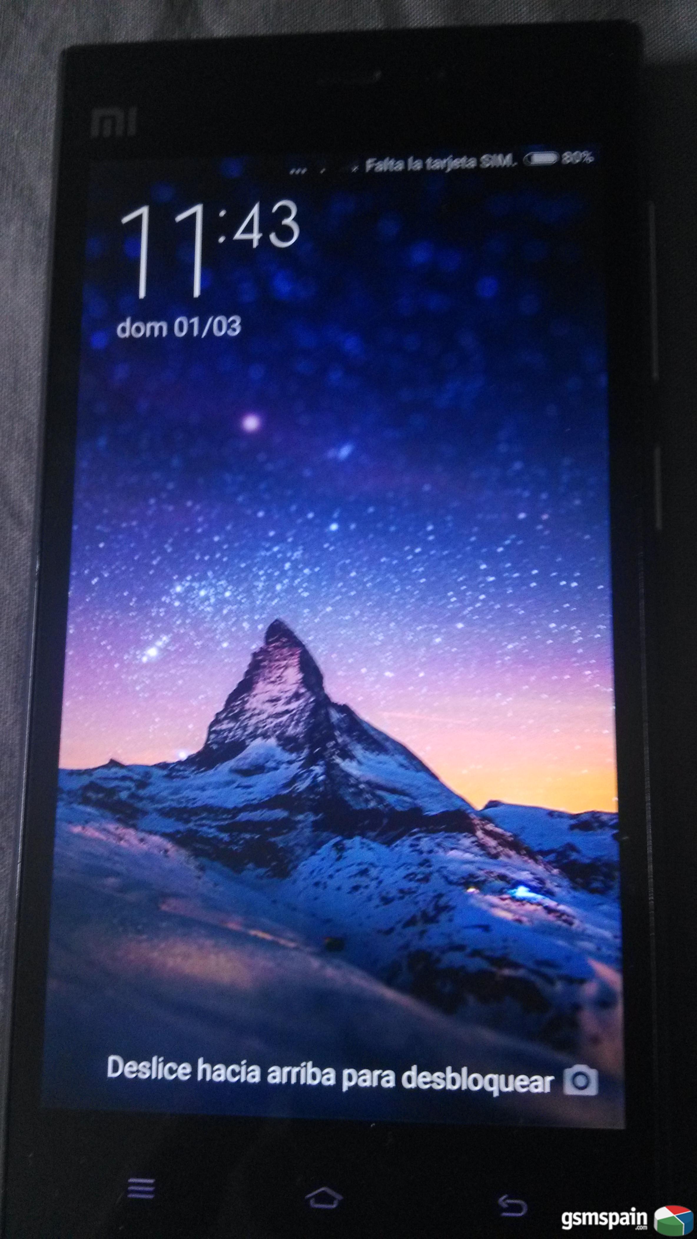 [VENDO] Xiaomi MI3 64 Gb, pantalla rota 90