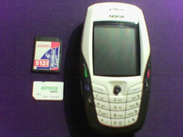 Nokia 6600 Nuevo + Tarjeta 512 Mb + Tarjeta SIM + Cd Aplicaciones
