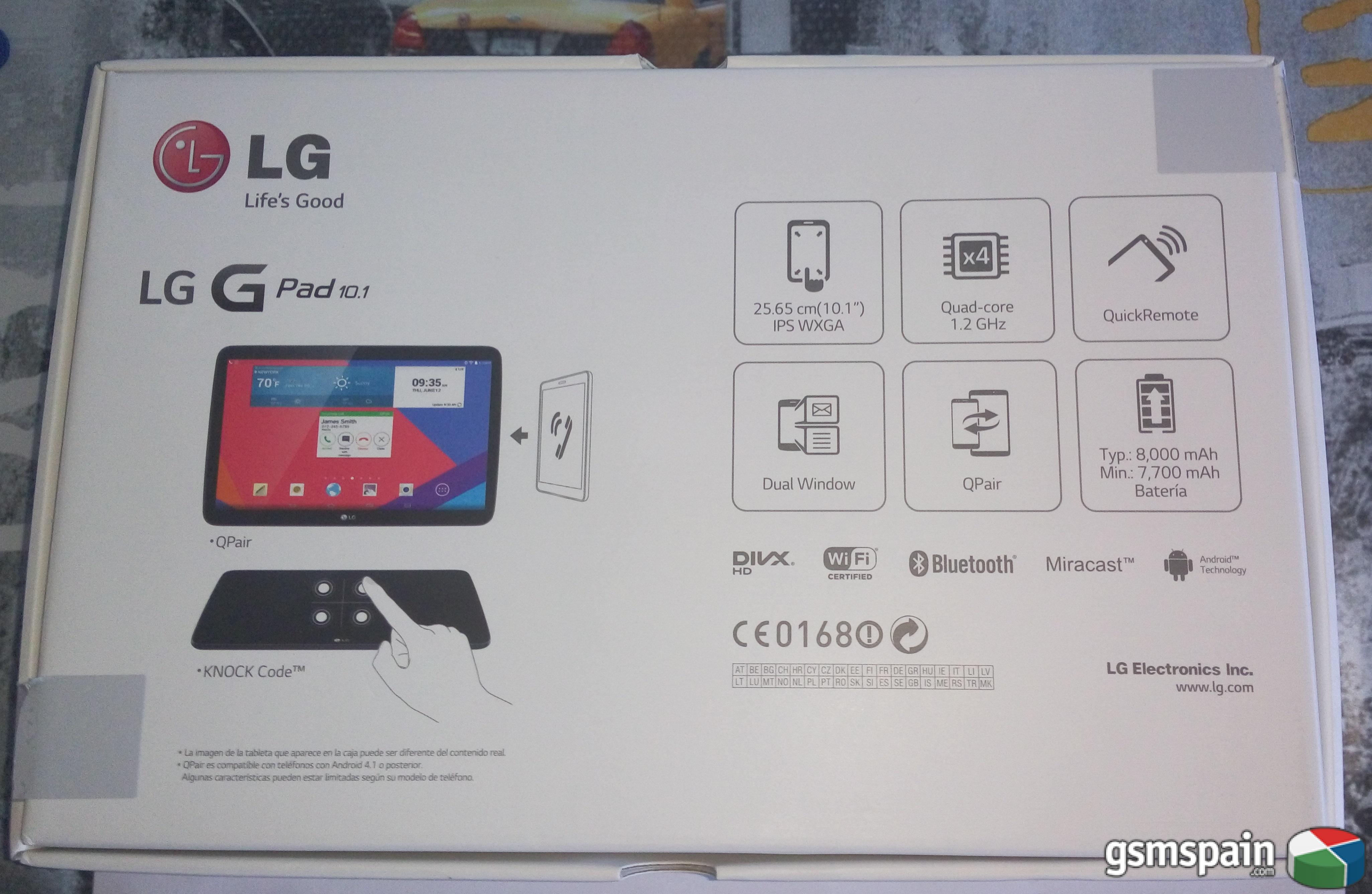 [VENDO] Tablet LG G Pad 10.1 ---(((180)))---