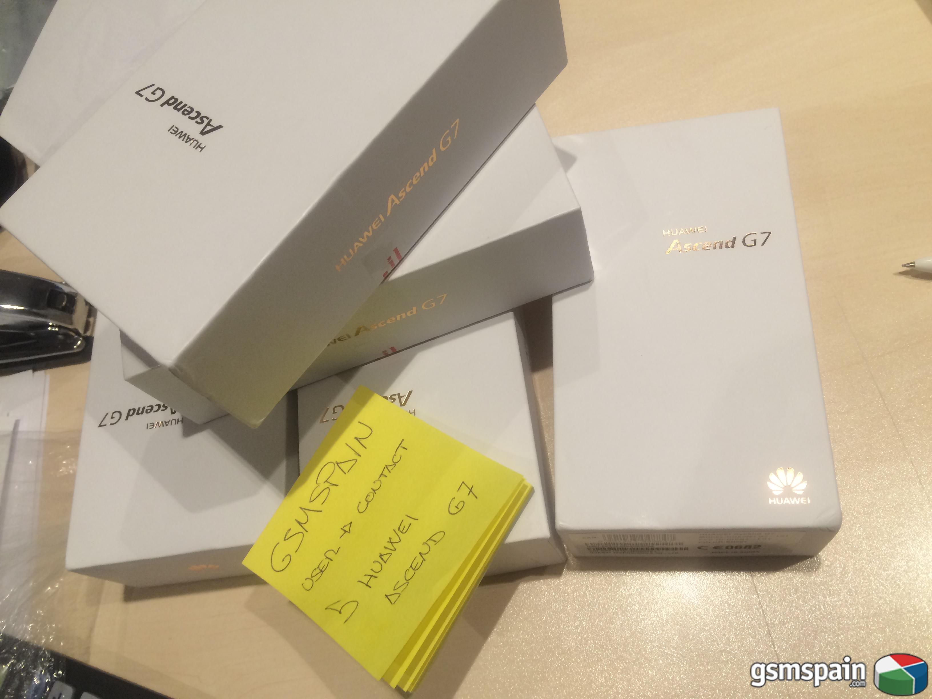 [VENDO] Huawei Ascend G7 libres y precintados - 5 unidades -