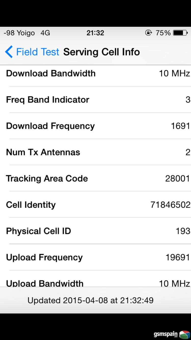 [HILO OFICIAL] LTE 800Mhz.
