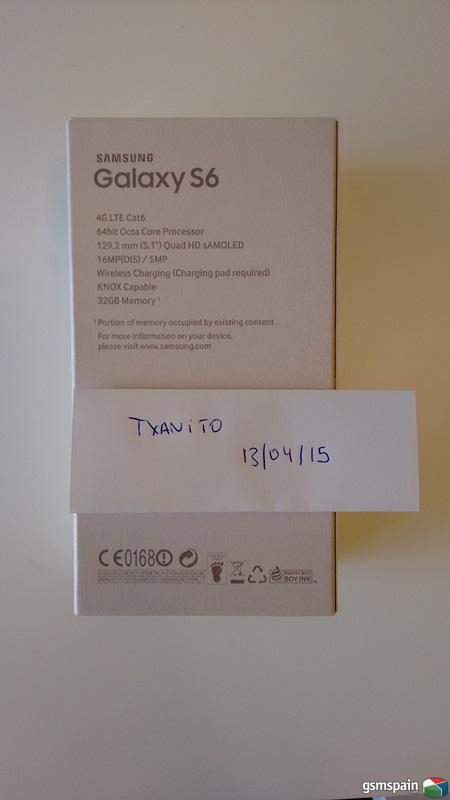 Vendo Samsung Galaxy S6 Libre.