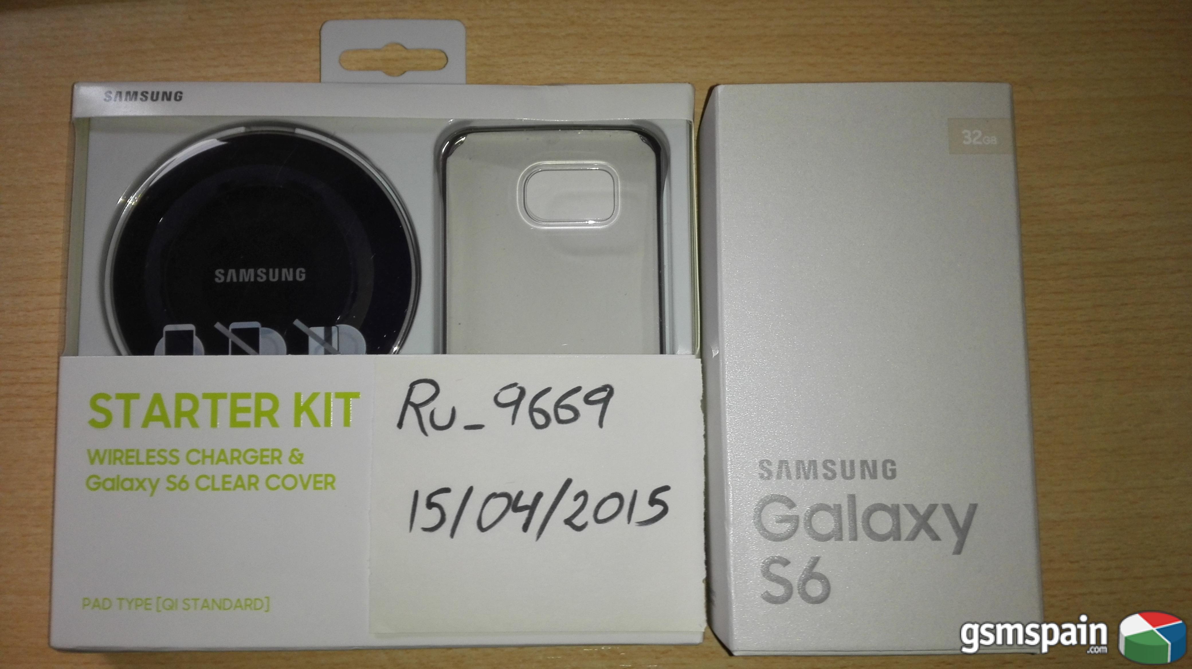 [VENDO] Samsung Galaxy S6 32GB Dorado + Starter Kit