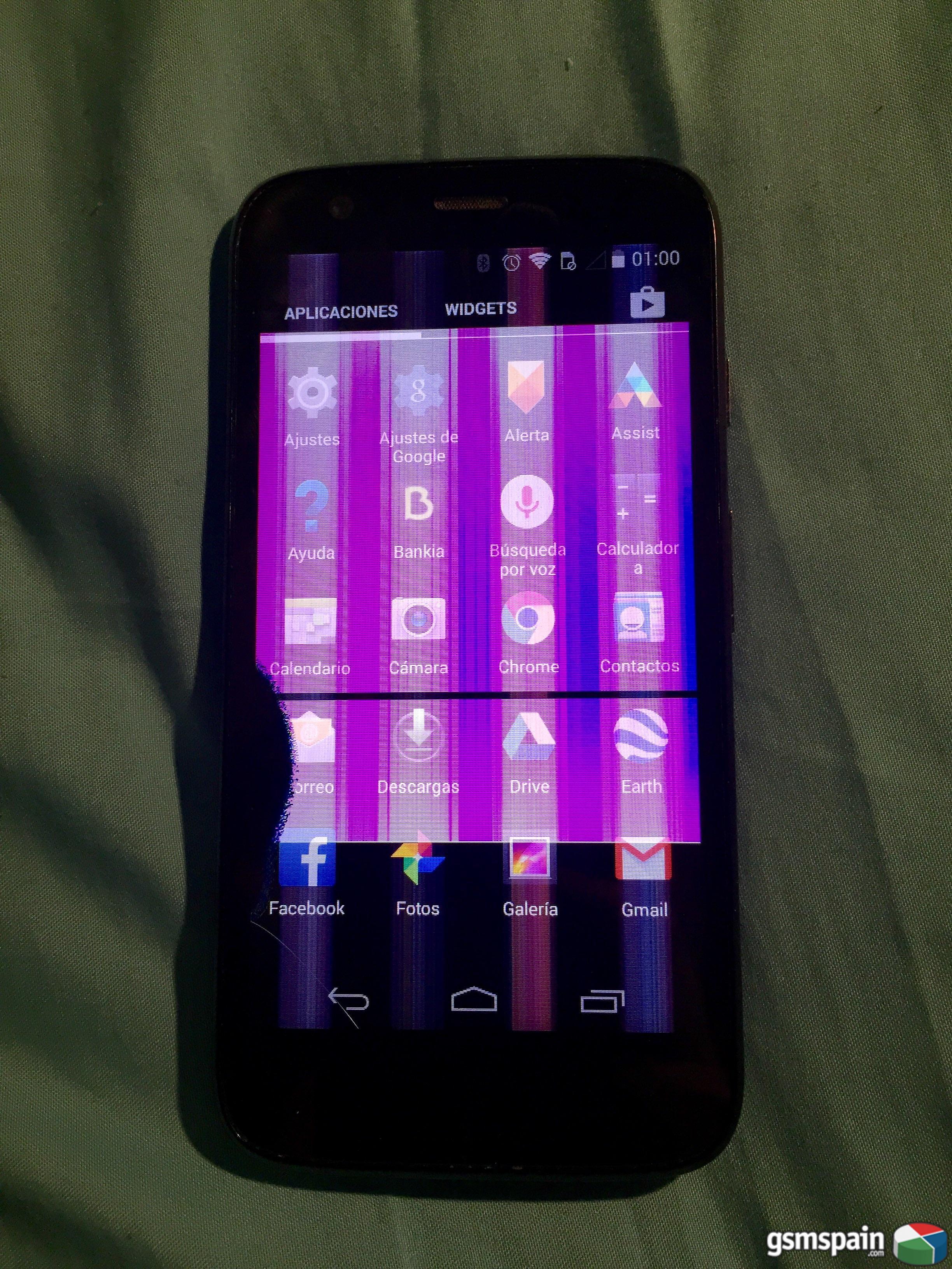 [VENDO] >>> Motorola Moto G 8gb muy poco uso, pantalla rota: BARATSIMO!! <<<