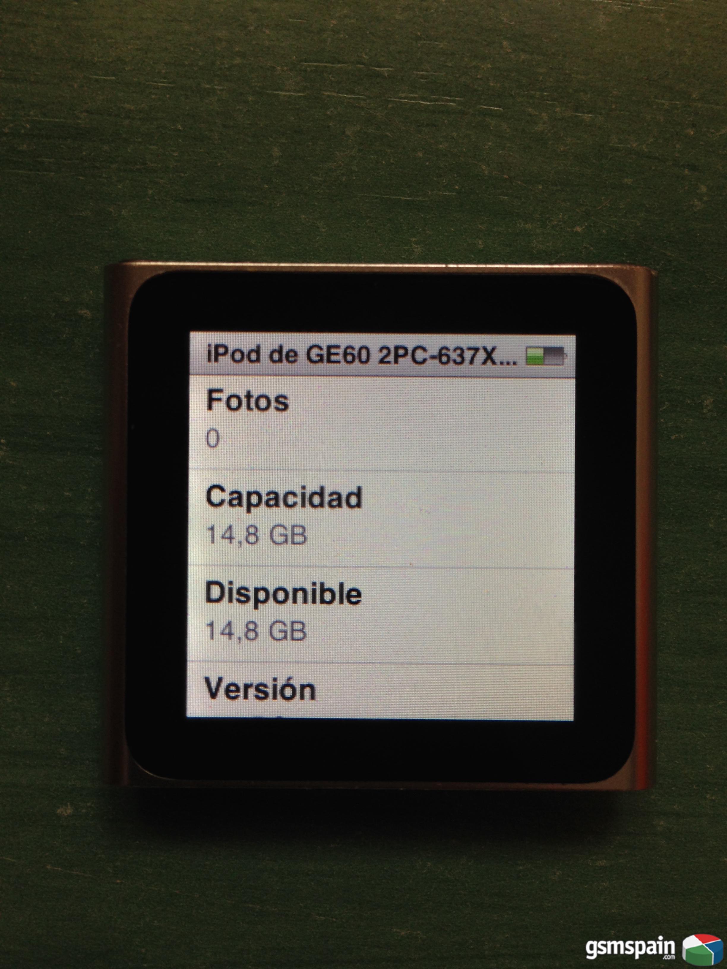 [VENDO] iPod nano 6 generacin 16gb