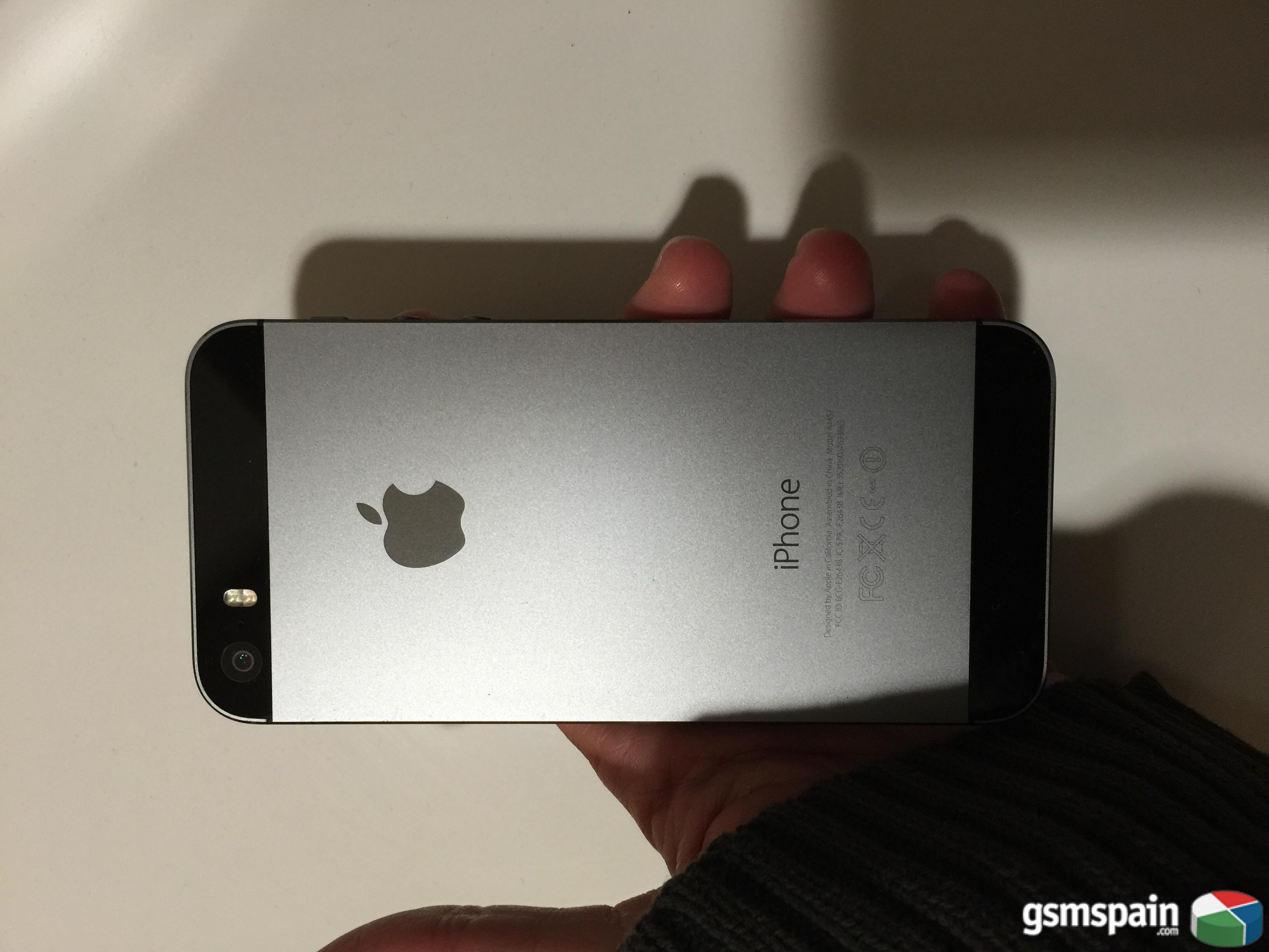 [VENDO] Iphone 5s 16gb grey, impecable 350