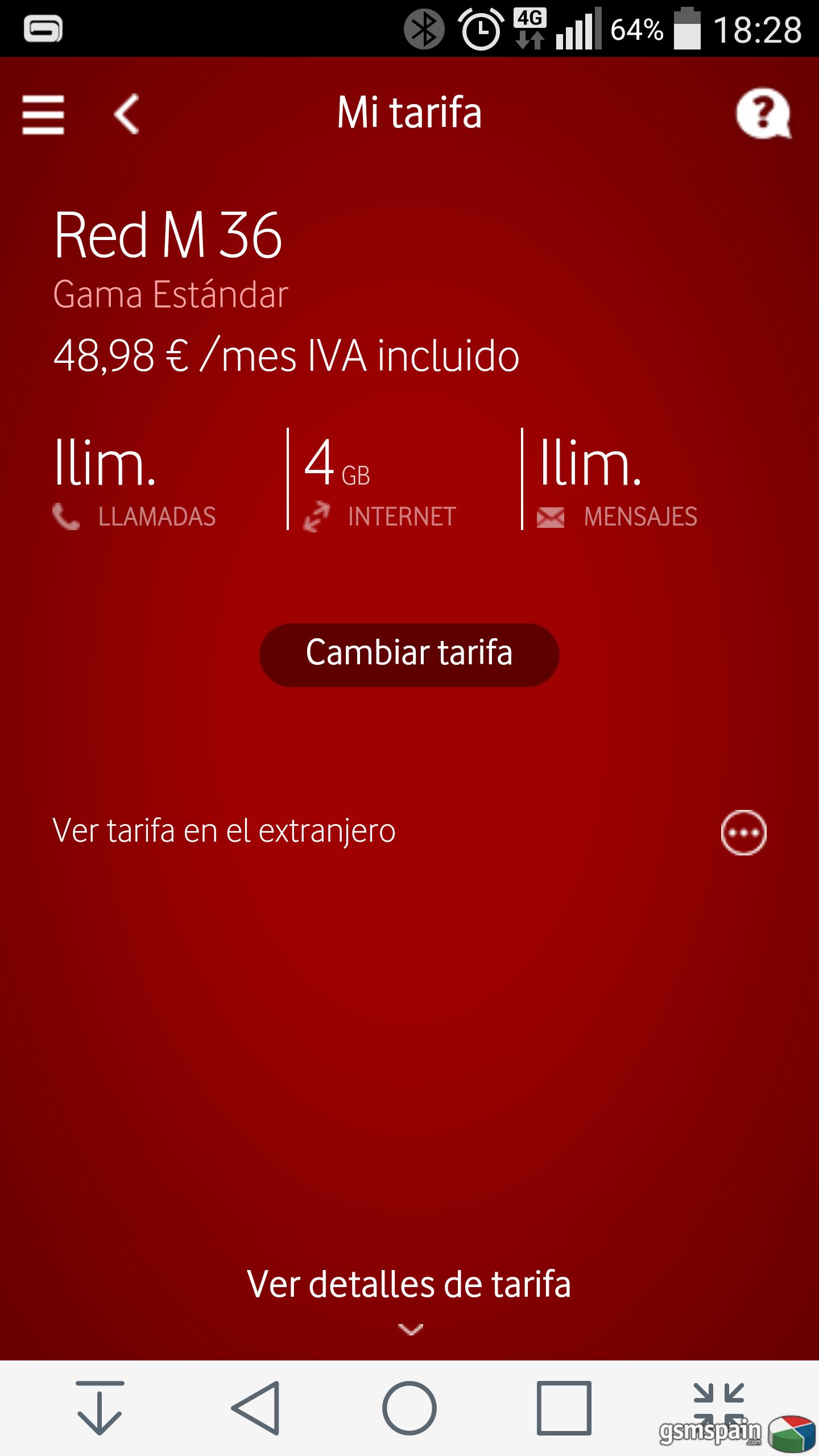 [AYUDA] Sms de Vodafone informando cambio de tarifa.