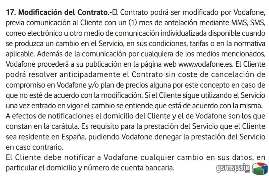 [AYUDA] Sms de Vodafone informando cambio de tarifa.