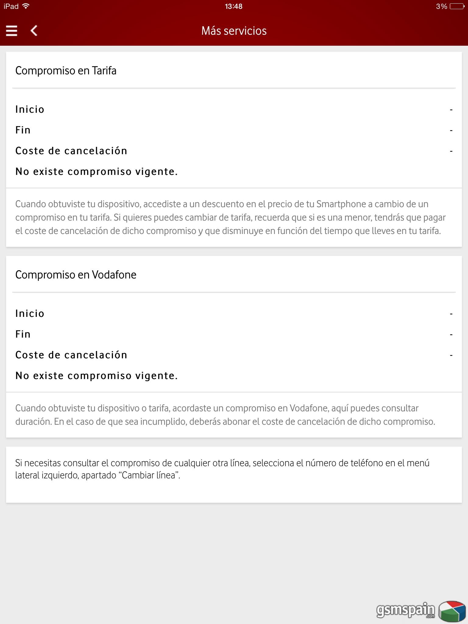 [AYUDA] Sms de Vodafone informando cambio de tarifa.