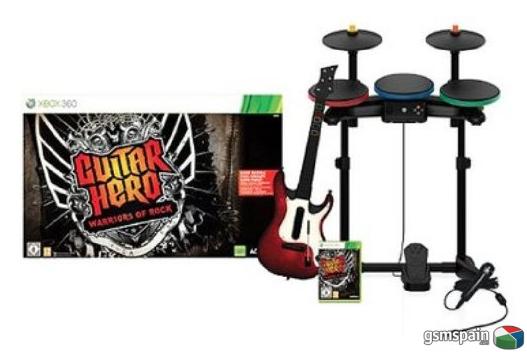 [VENDO] Guitar Hero Bundle Warriors of Rock Xbox