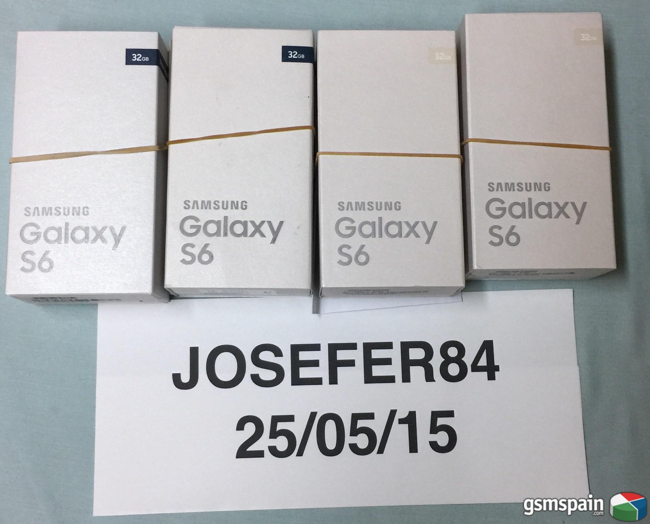 [VENDO] 4 x Samsung Galaxy S6 32GB Gold y Black