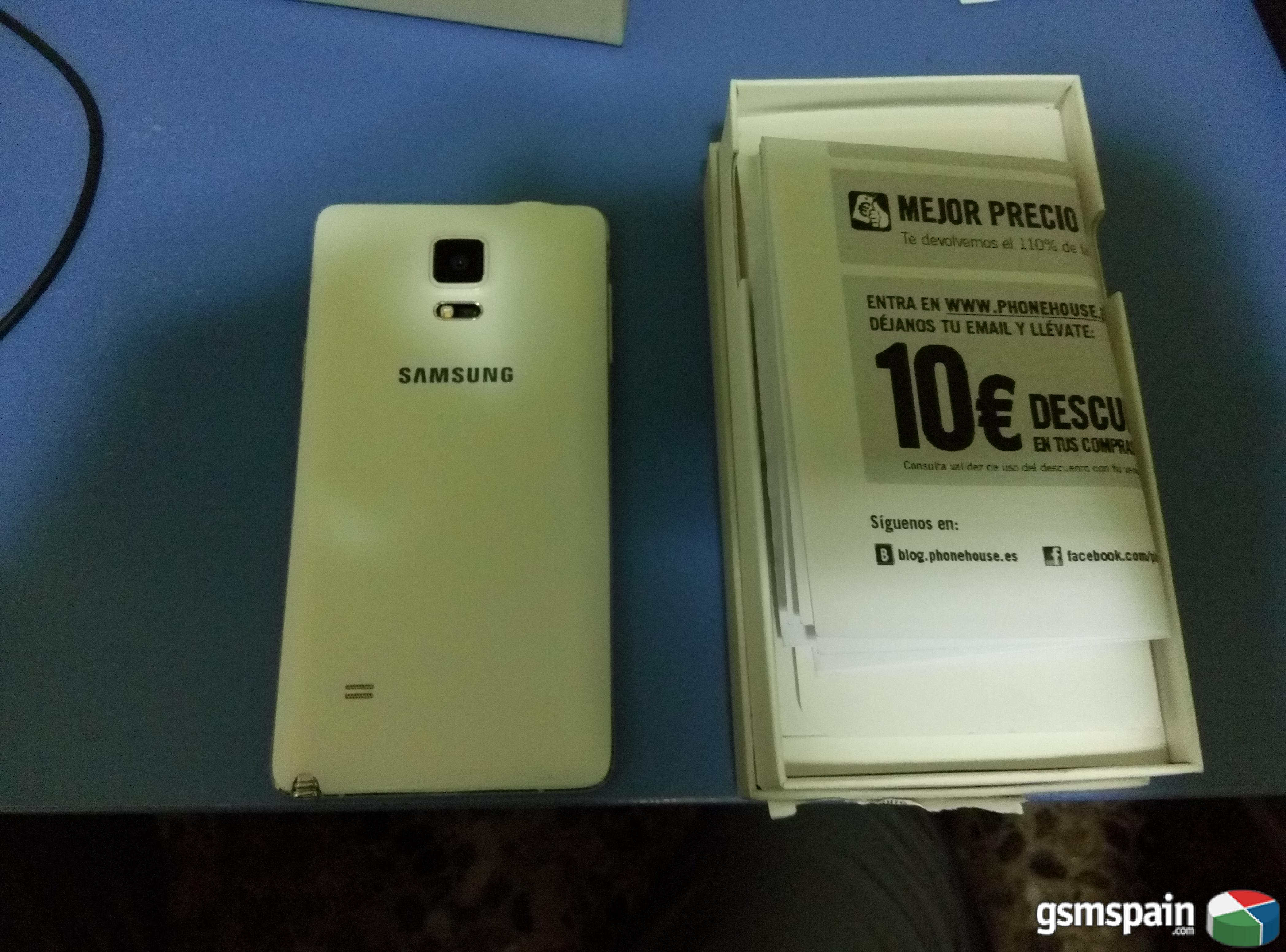 [VENDO] Samsung Galaxy Note 4 Blanco Impoluto con factura