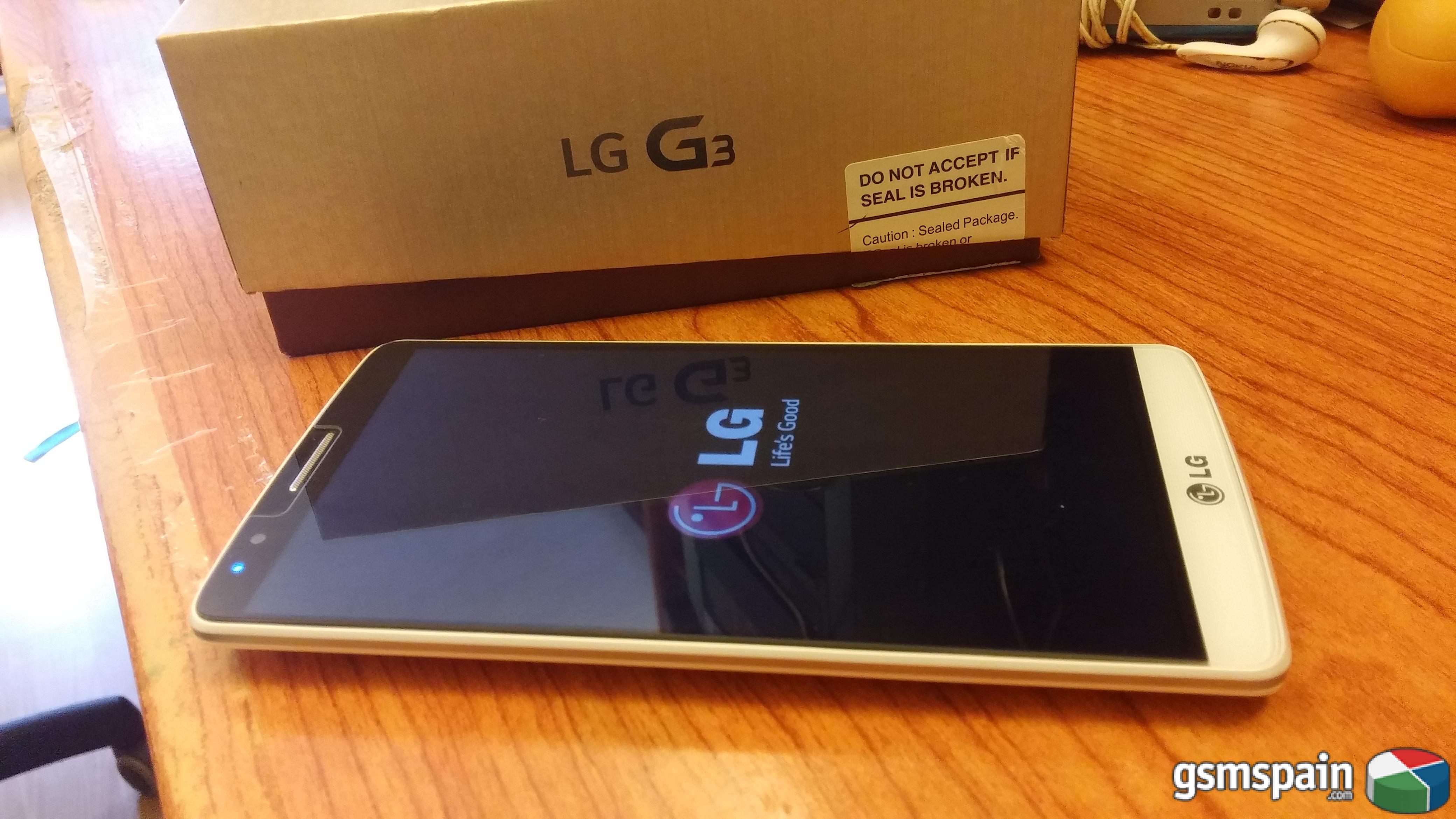 [VENDO] lg g3 blanco libre precio 250 eur