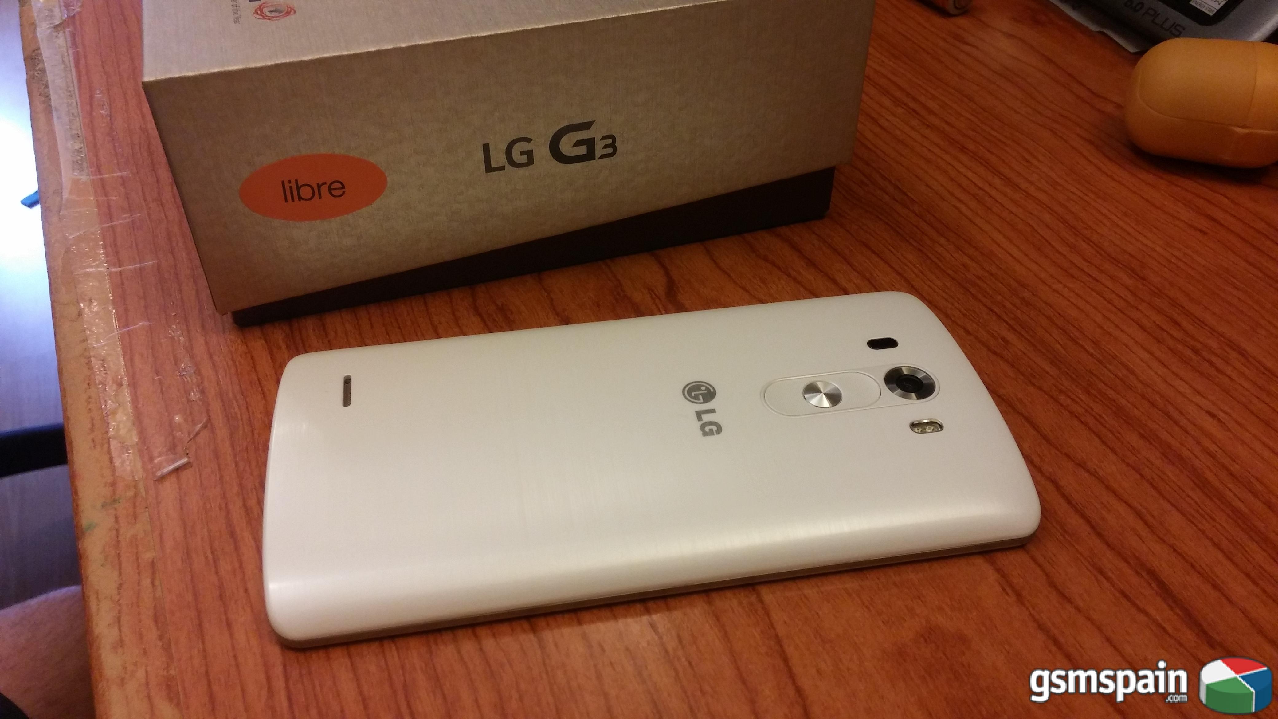 [VENDO] lg g3 blanco libre precio 250 eur