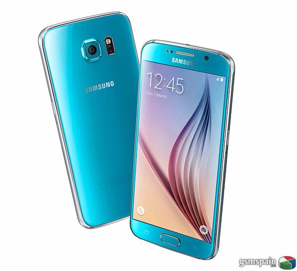 [vendo] Cambio Samsung Galaxy S6 32 Gigas Azul Precioso Factura El Corte Ingles