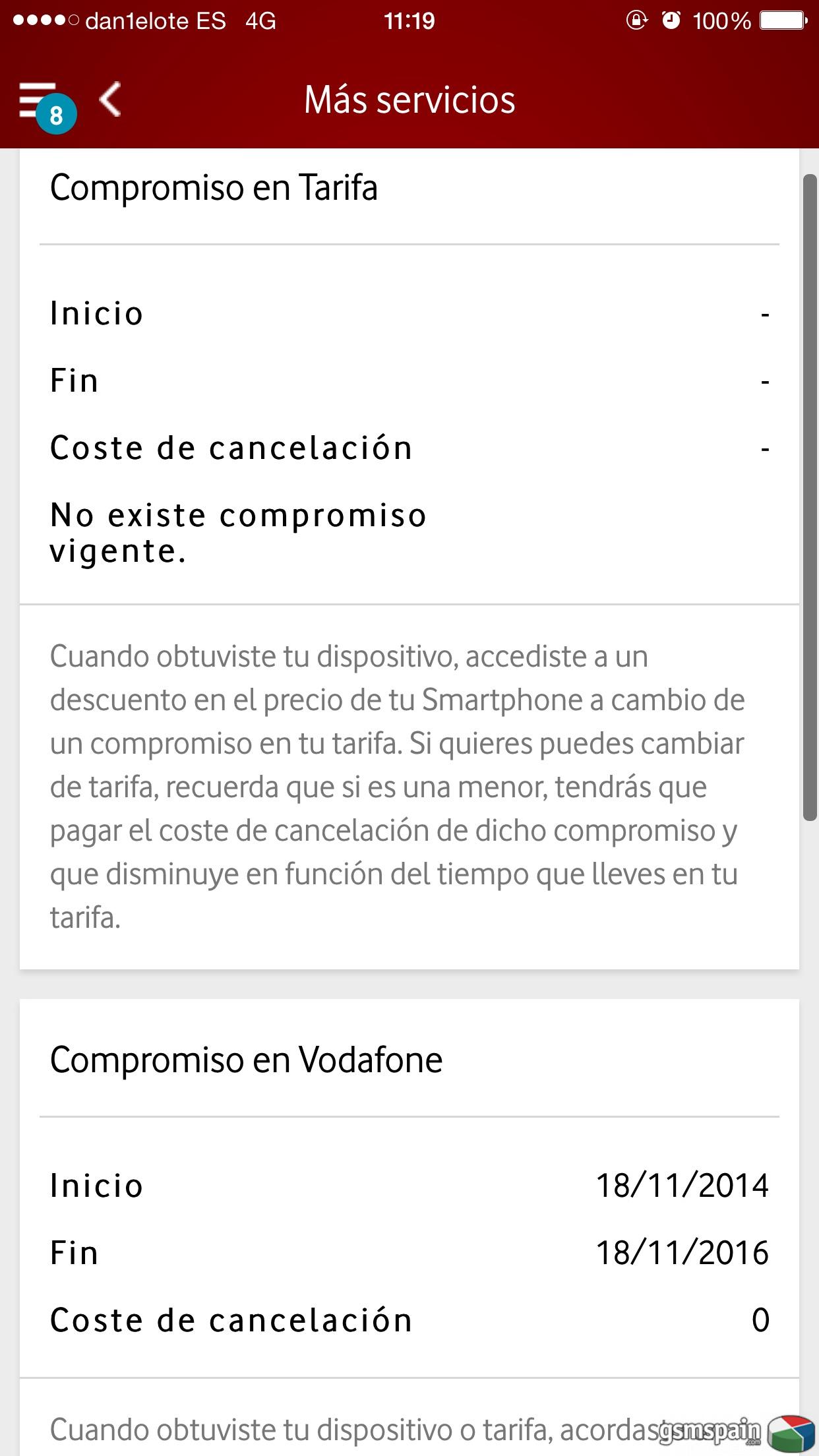 [AYUDA] Sms de Vodafone informando cambio de tarifa.