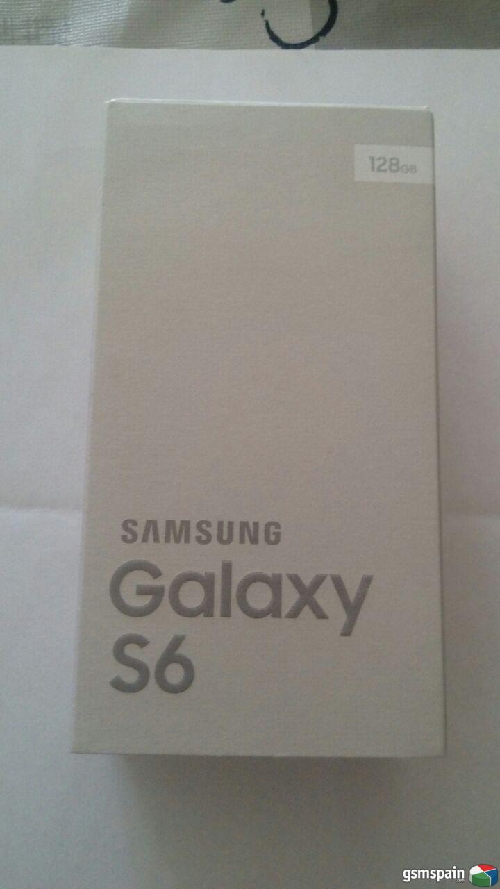 [VENDO] Samsung S6 128gb blanco a estrenar 600