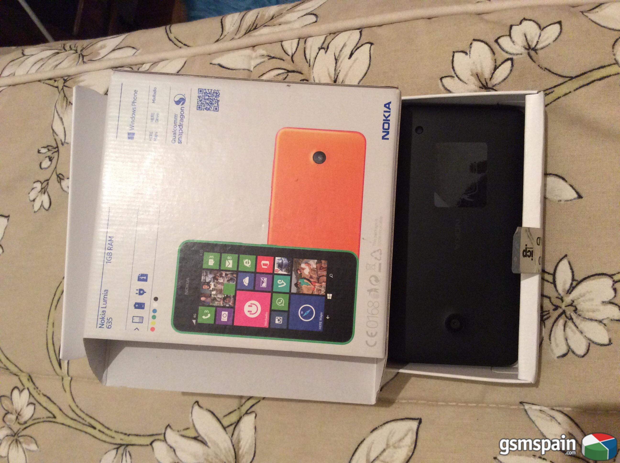 [VENDO] NOKIA Lumia 635 4G color negro LIBRE & NUEVO = 117