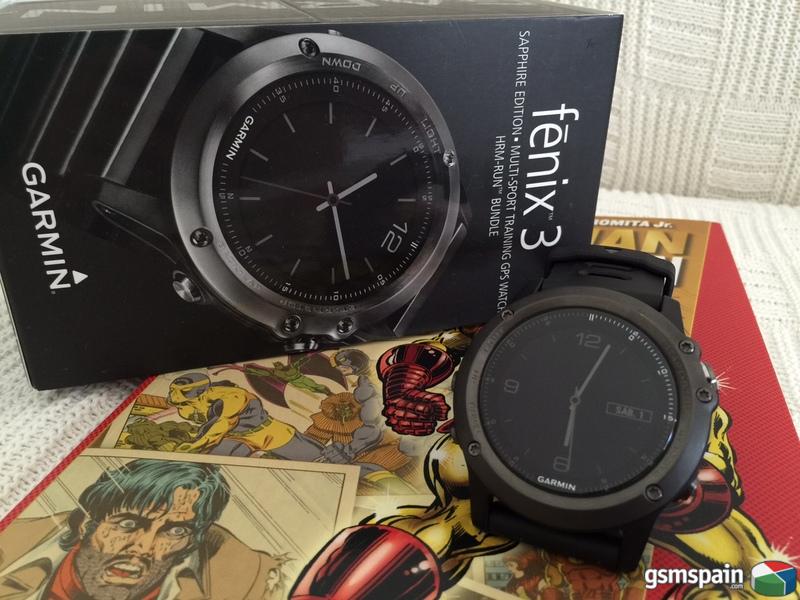 [VENDO] Garmin FENIX 3 ZAFIRO BUNDLE - TOPE GAMA - Garantia