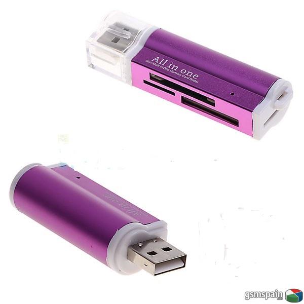 Lector Multiple Tarjetas USB Solo 2,90 Zona Outlet Iberacces