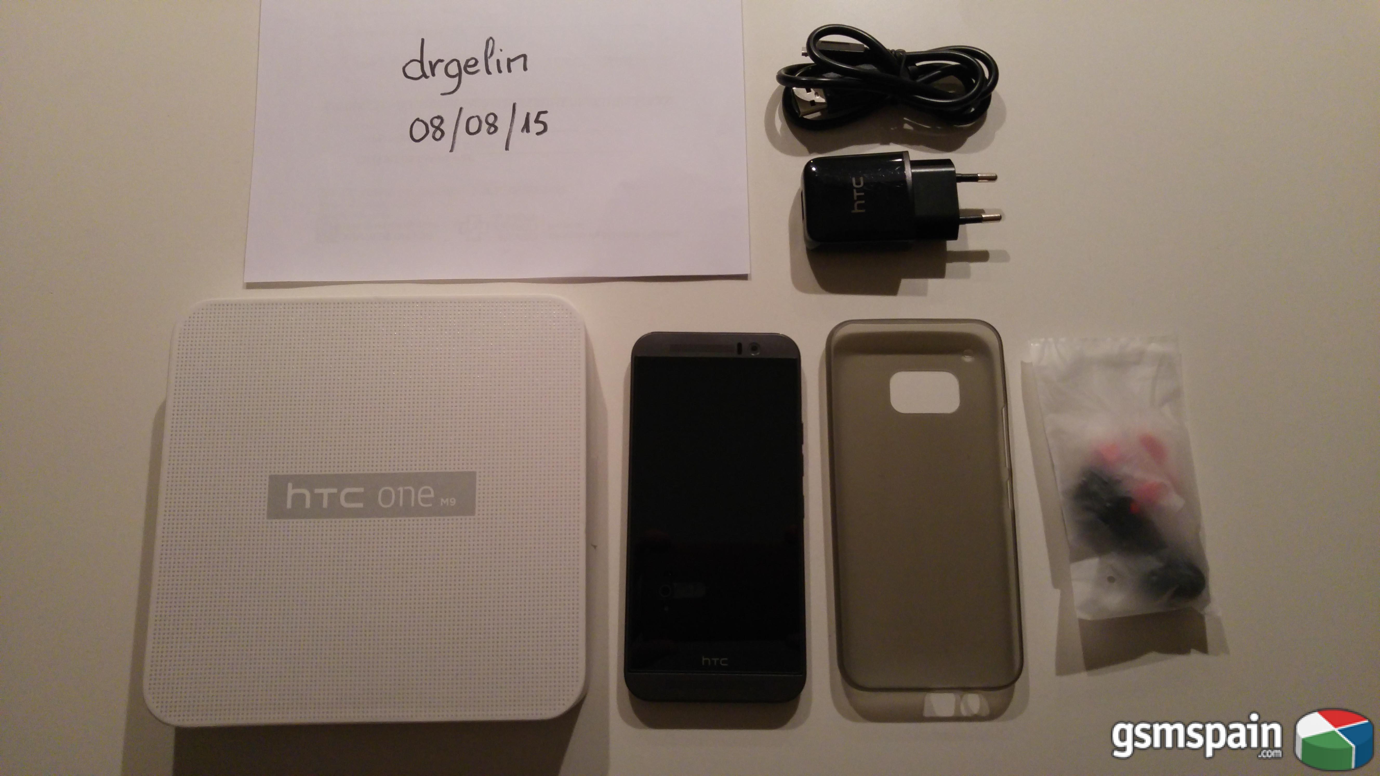 [VENDO] HTC One M9 gris libre de origen + funda