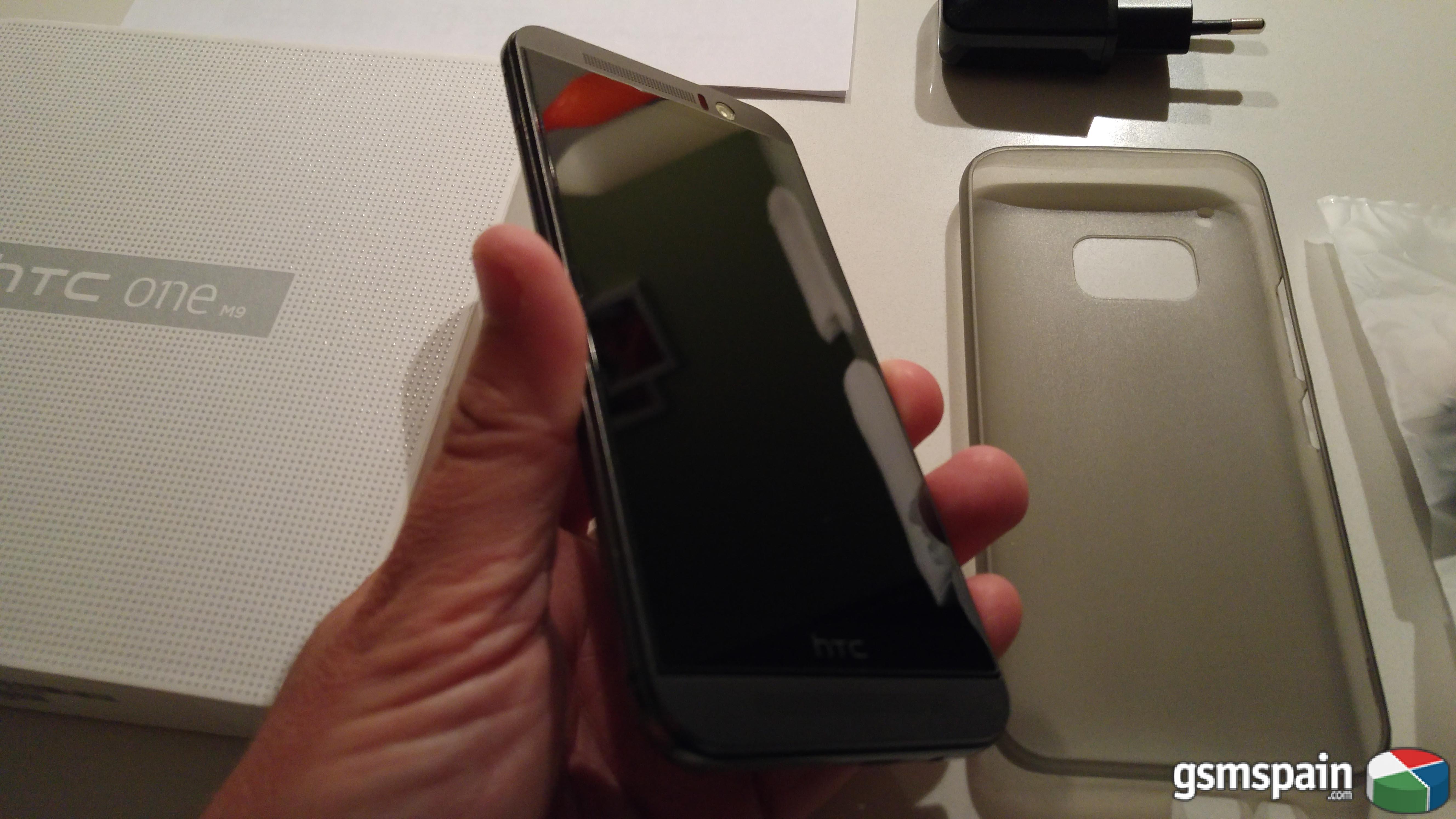 [VENDO] HTC One M9 gris libre de origen + funda