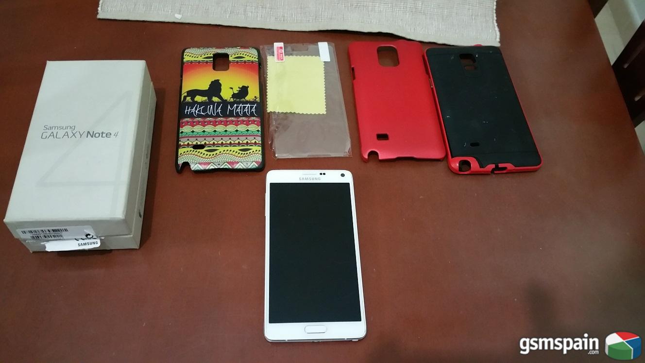 [vendo] **samsung Galaxy Note 4** 32+16gb-blanco - Factura - 296