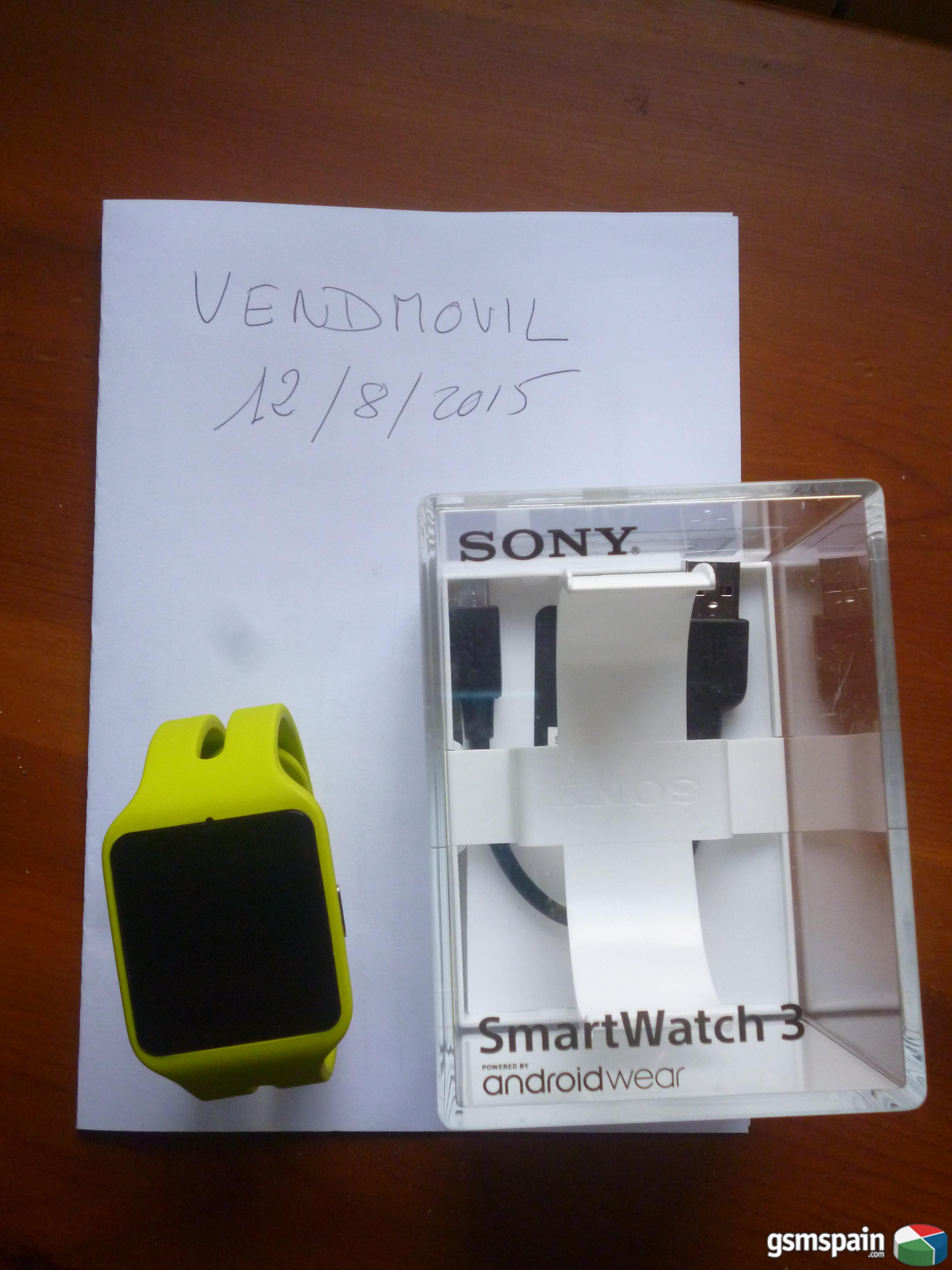 [vendo] Sony Smartwatch 3 Verde Lima
