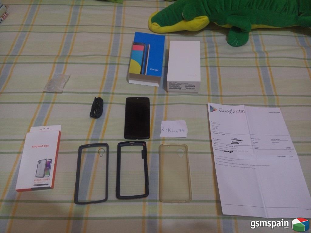 [VENDO] LG Nexus 5 Blanco 32GB + 3 Protectores + Cristal