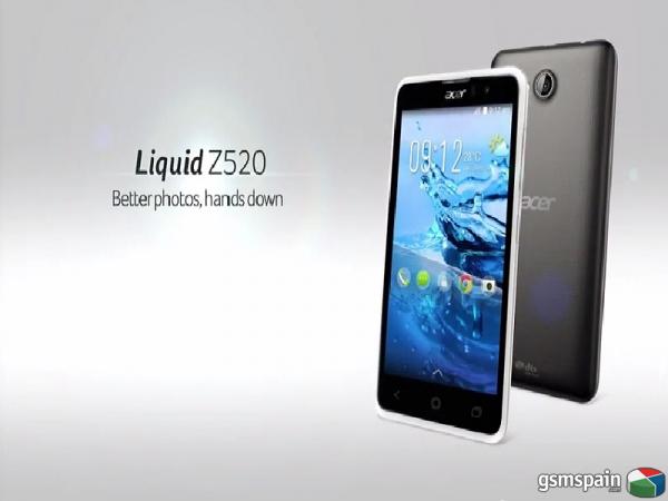 Acer Liquid Z520 8GB 5,0" Envio gratuito en 24 horas 109,90