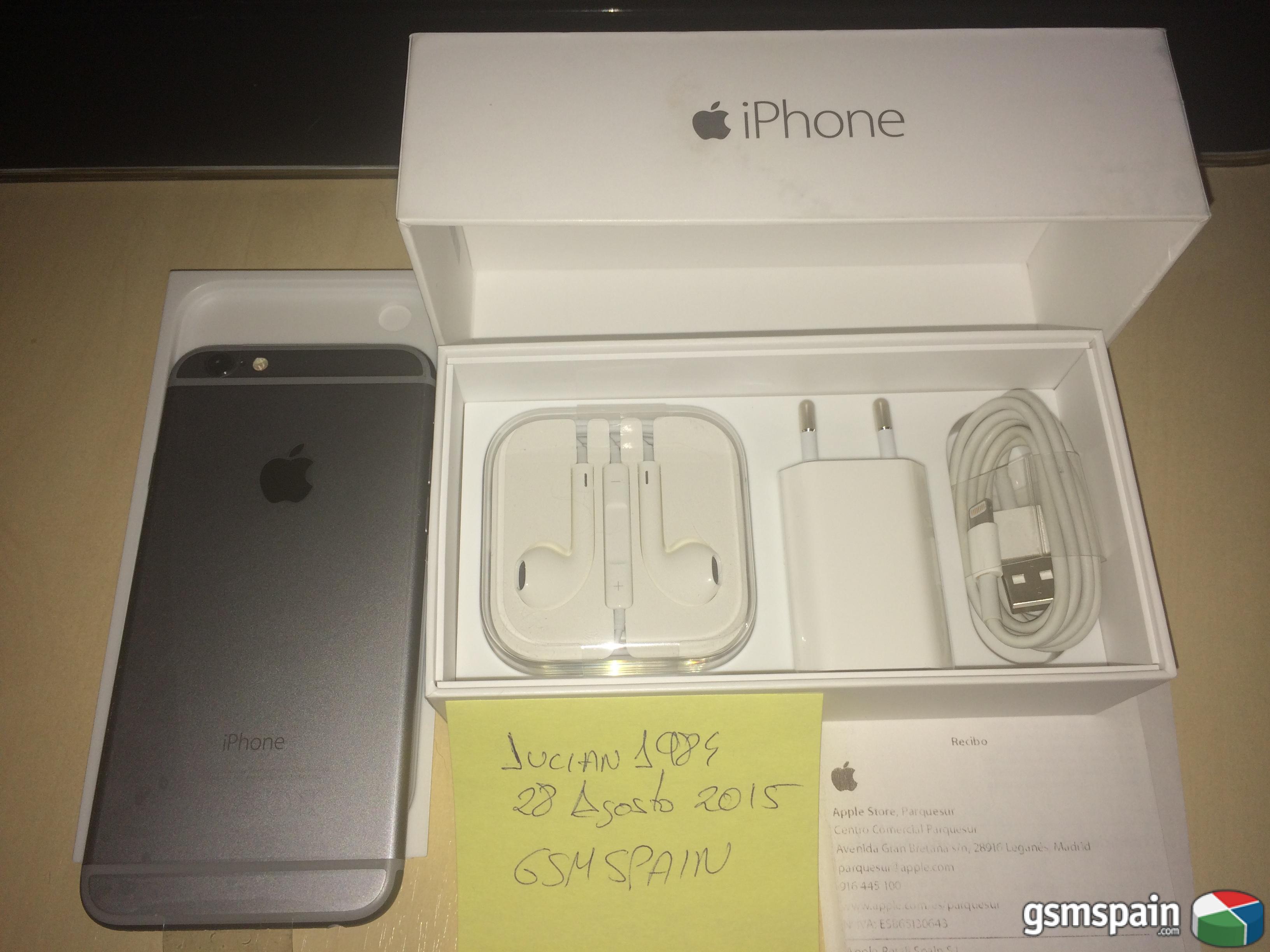 [VENDO] iPhone 6 64Gb Space Grey. Garantia Apple Store.