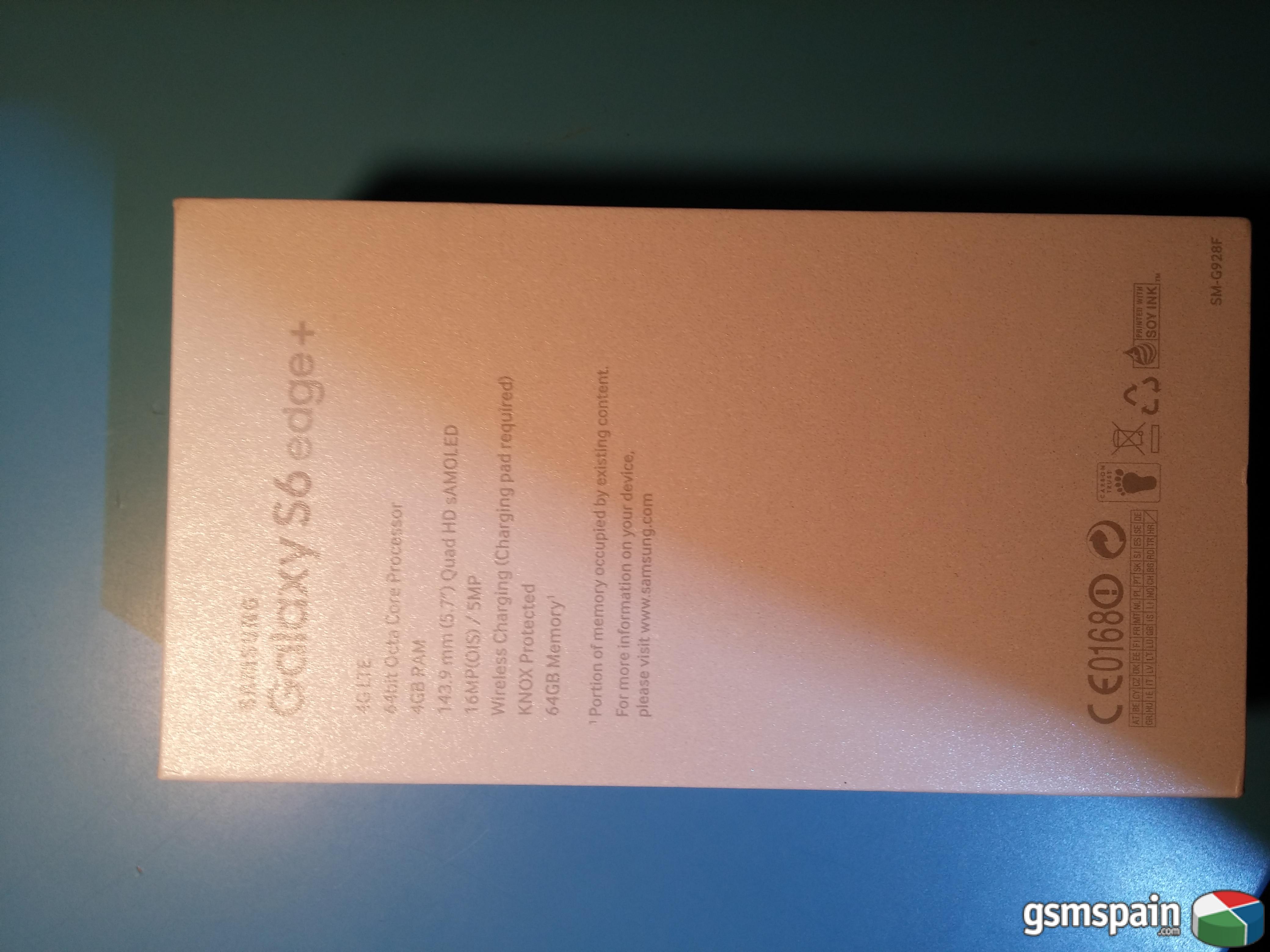 [VENDO] Samsung Galaxy S6 Edge "Plus" 64gb Gold PRECINTADO Y GARANTA 2 AOS