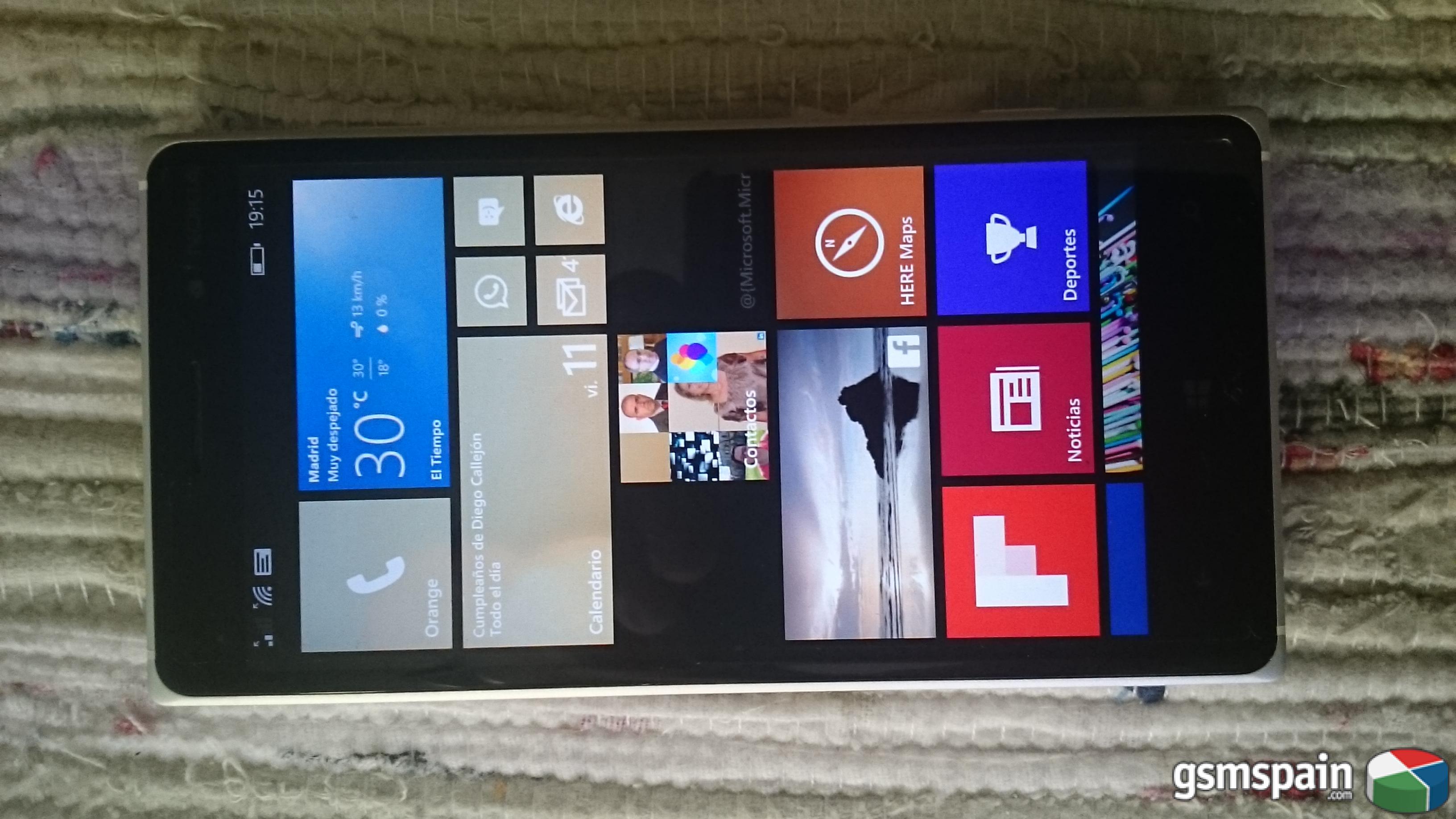 [VENDO] Nokia Lumia 830 Blanco Factura MediaMarkt de 11/09/2015
