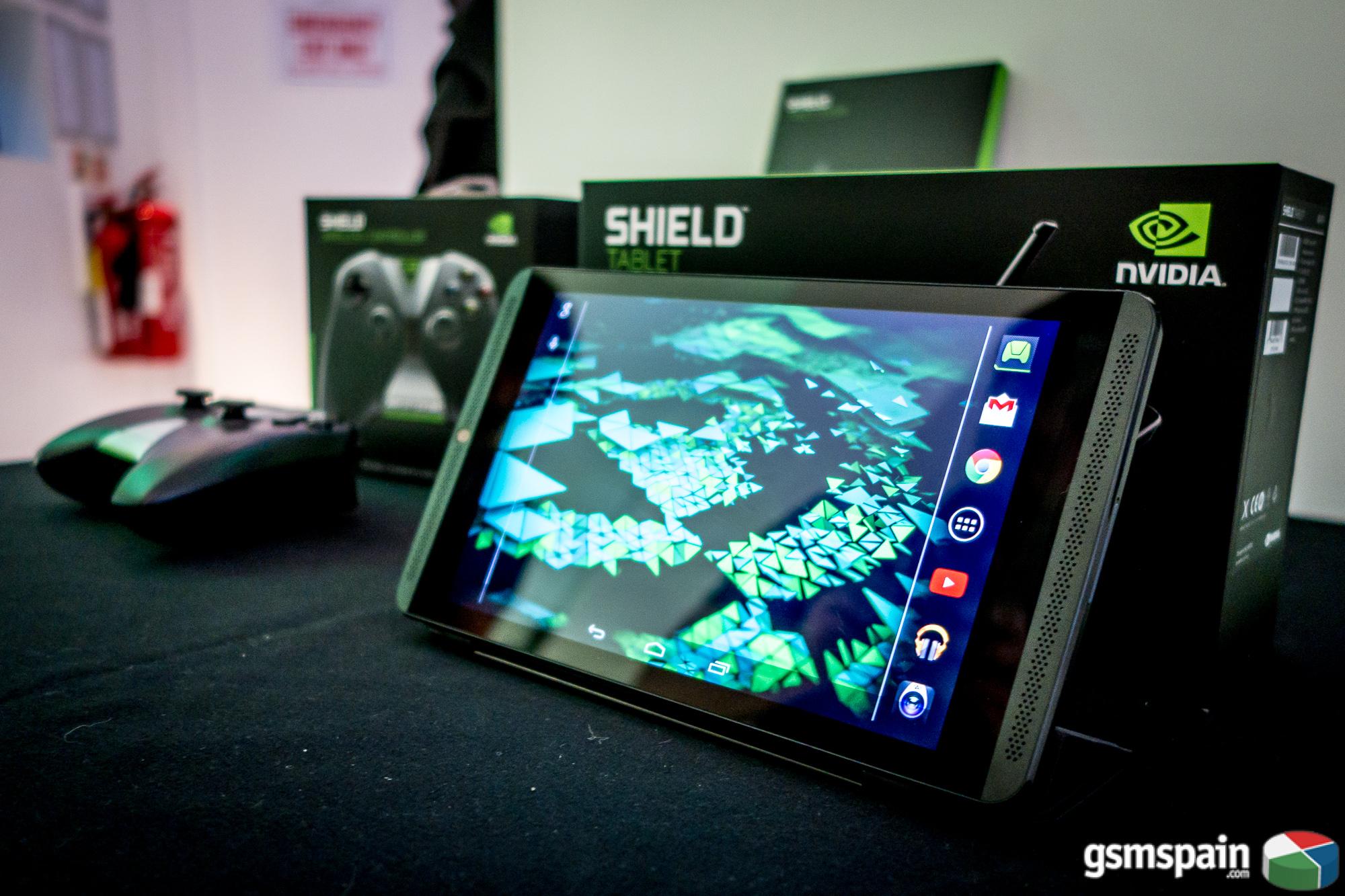 [VENDO] Nvidia Shield tablet LTE 32GB casi a estrenar, con mando y funda y muy baratita