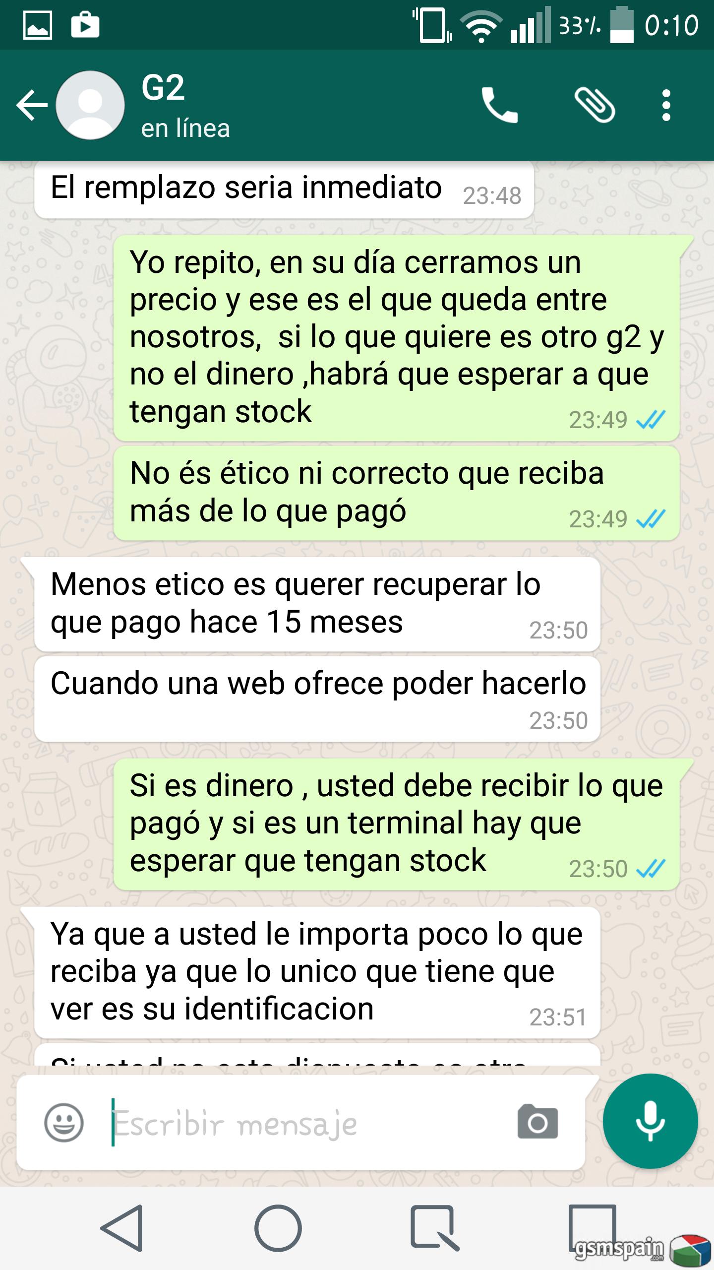 Necesito consejo despus de una venta