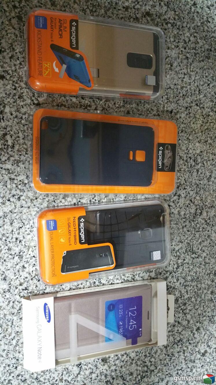 [VENDO] fundas spigen y  S View Cover Galaxy Note 4