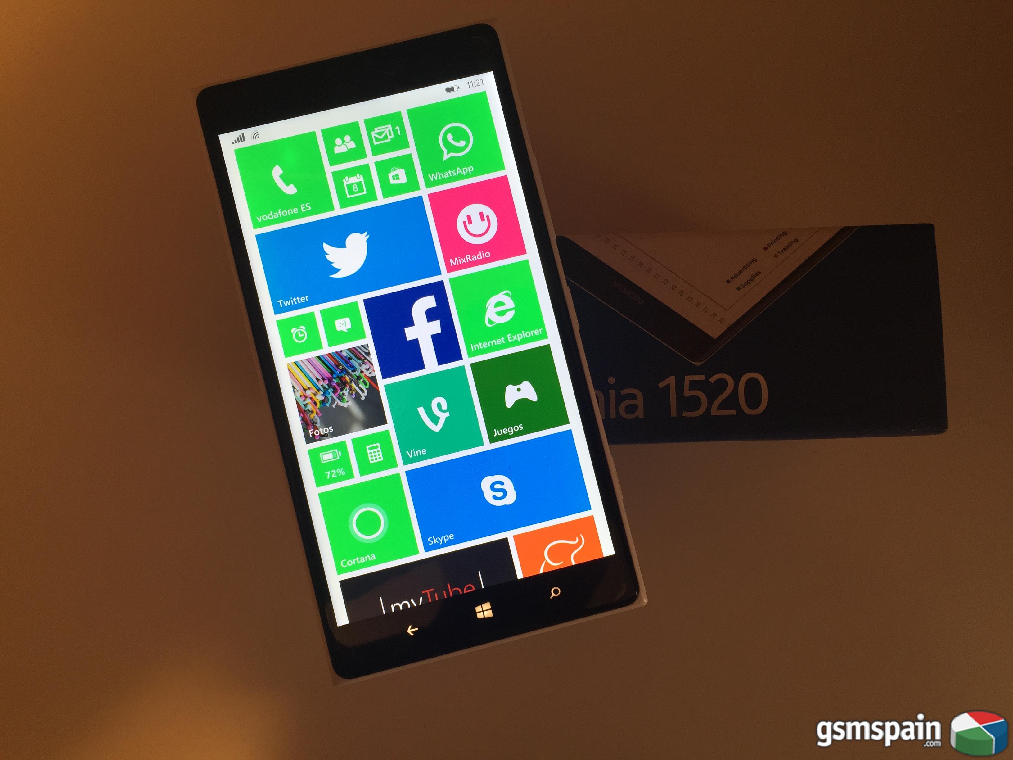 [vendo] <<<  Lumia  1520  Blanquitooo  >>>