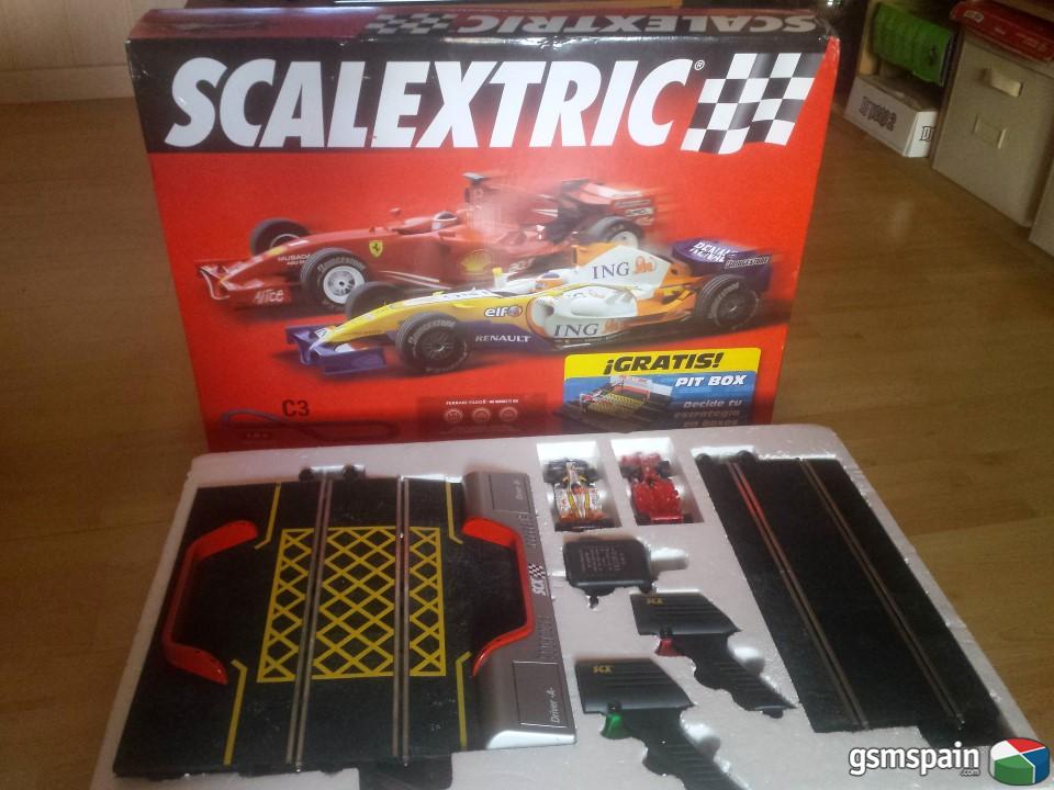 [VENDO] Scalextric C3 Ferrari Vs Renault y Circuito urbano Bilbao