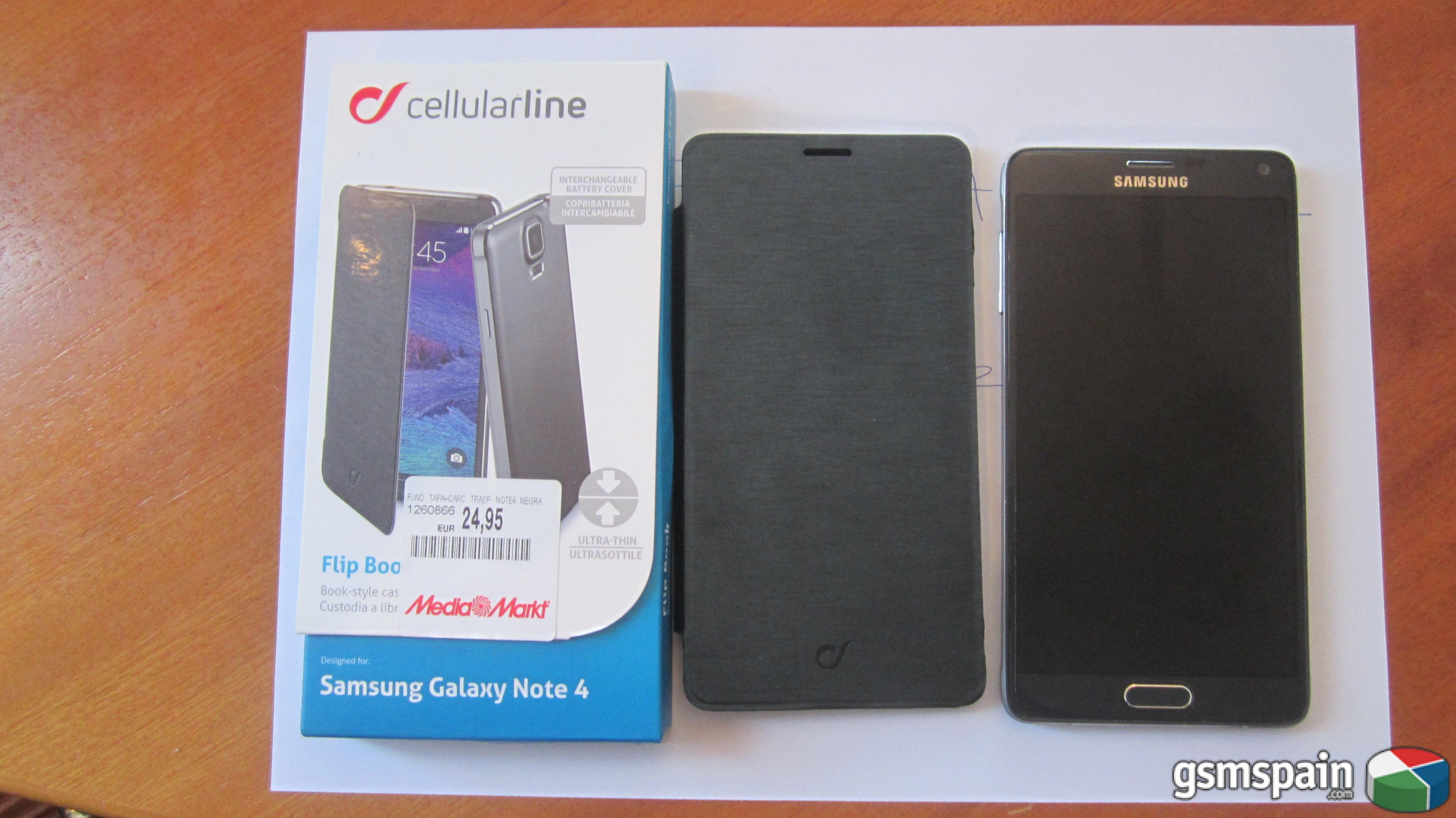 [VENDO] Samsung Galaxy Note 4 negro, libre de fbrica + extras por 320