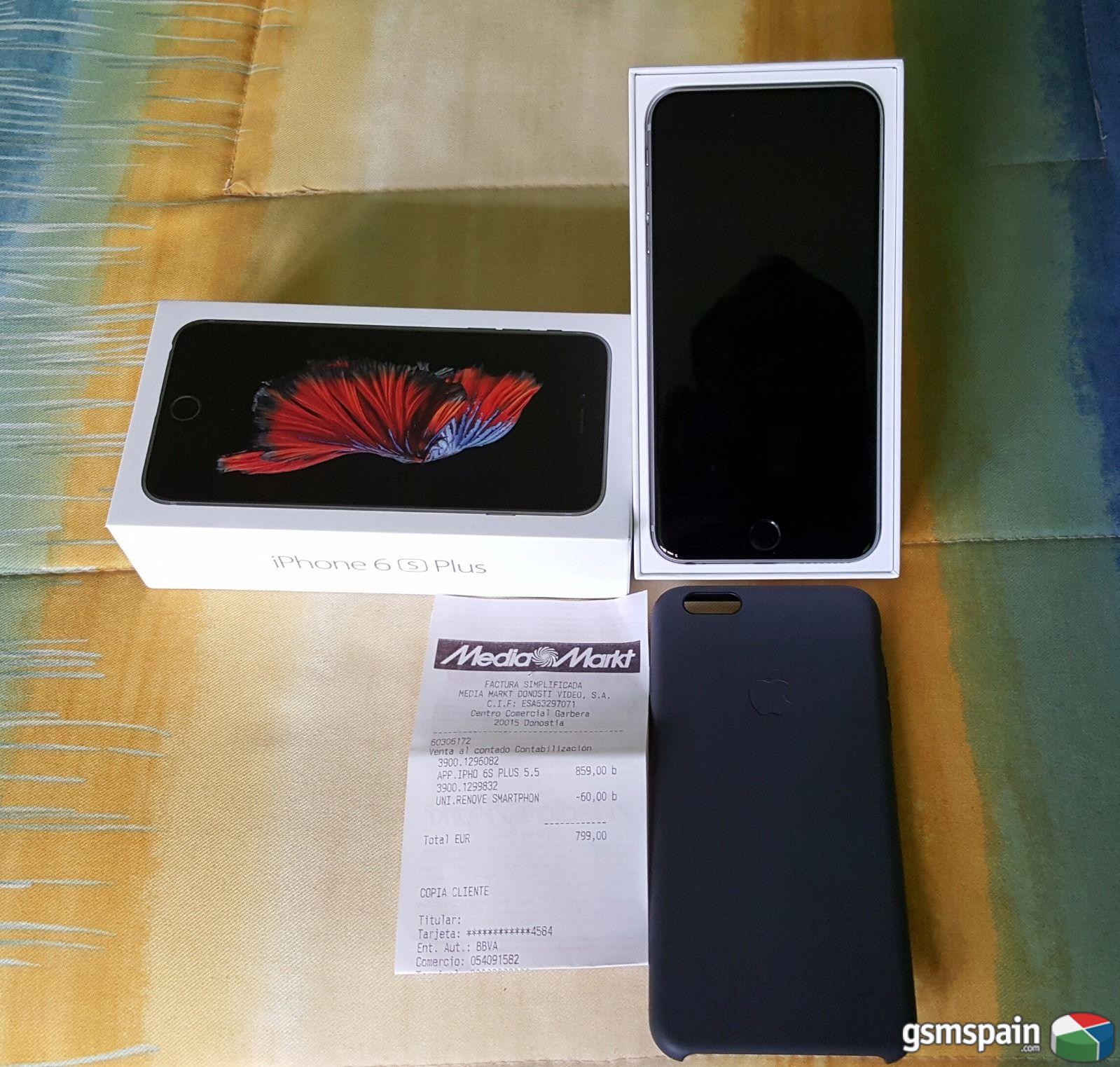 [CAMBIO] Iphone 6S Plus Negro por Iphone 6S Plus Rosa