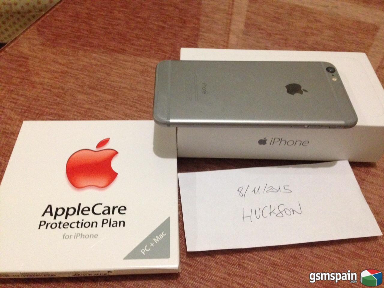 [VENDO] Iphone 6 plus 64gb Gris Espacial + APPLECARE + regalito