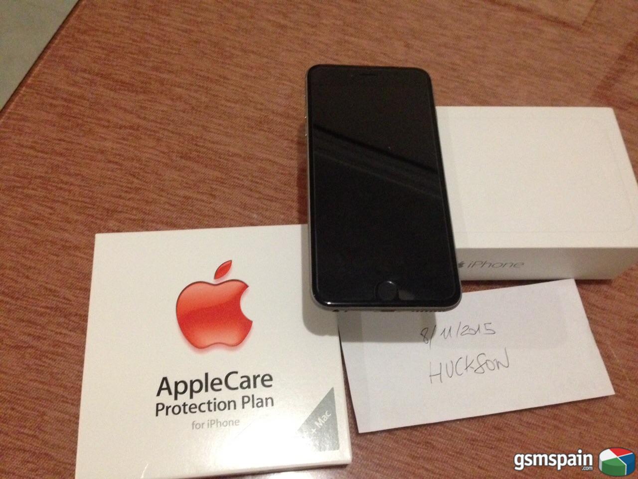[VENDO] Iphone 6 plus 64gb Gris Espacial + APPLECARE + regalito
