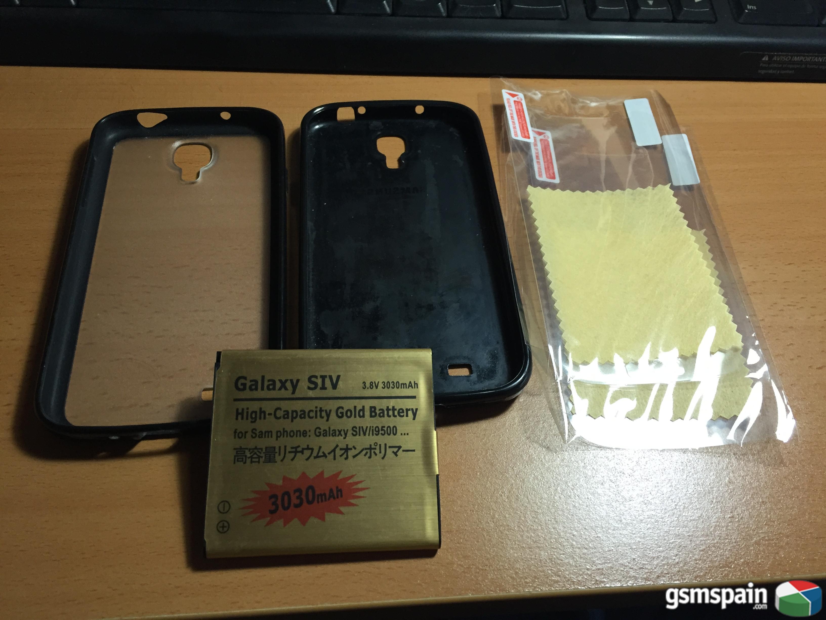 [VENDO] fundas, protectores y batera para Samsung Galaxy S4