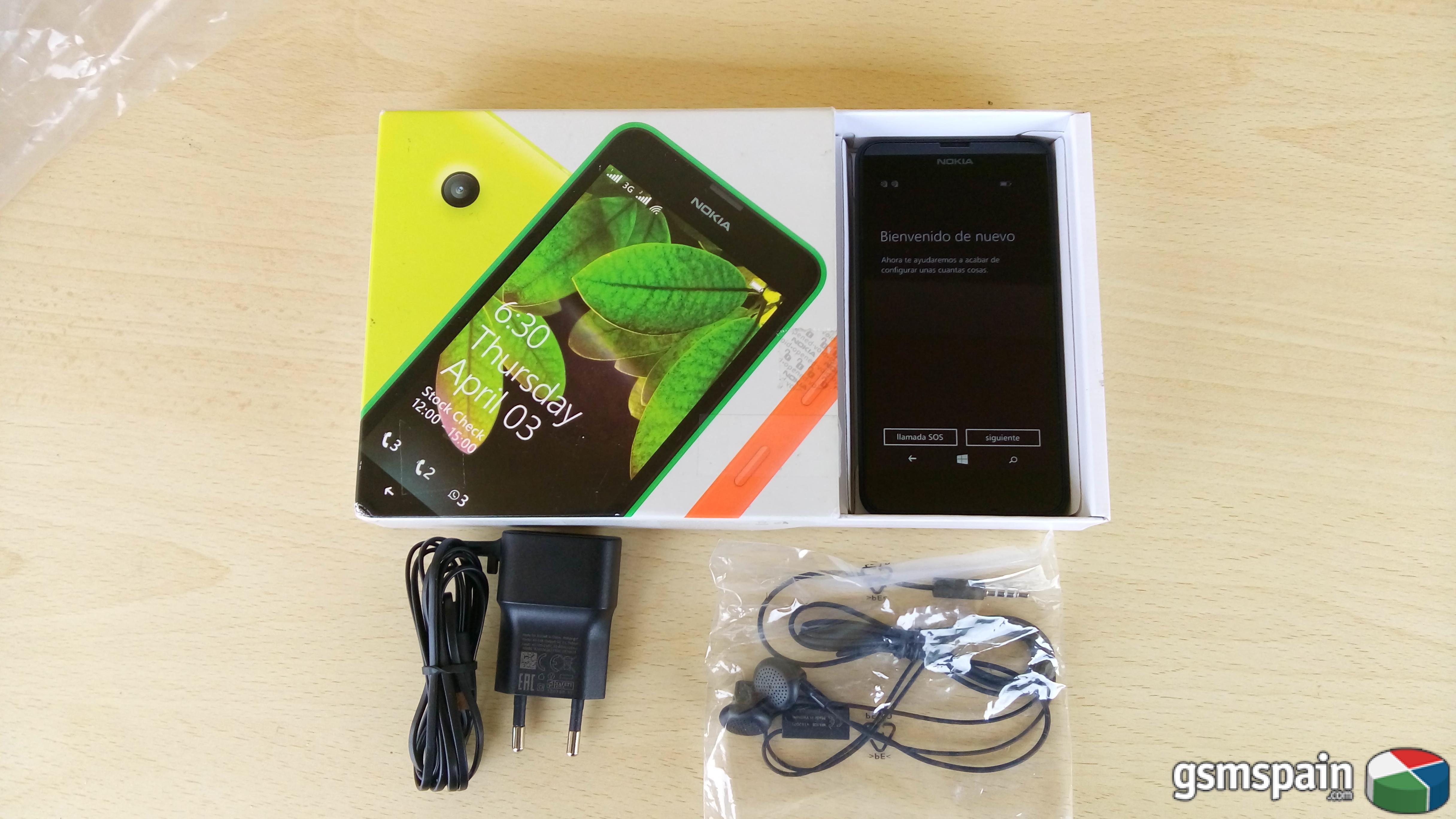 [vendo] Nokia Lumia 630 Negro Dual Sim