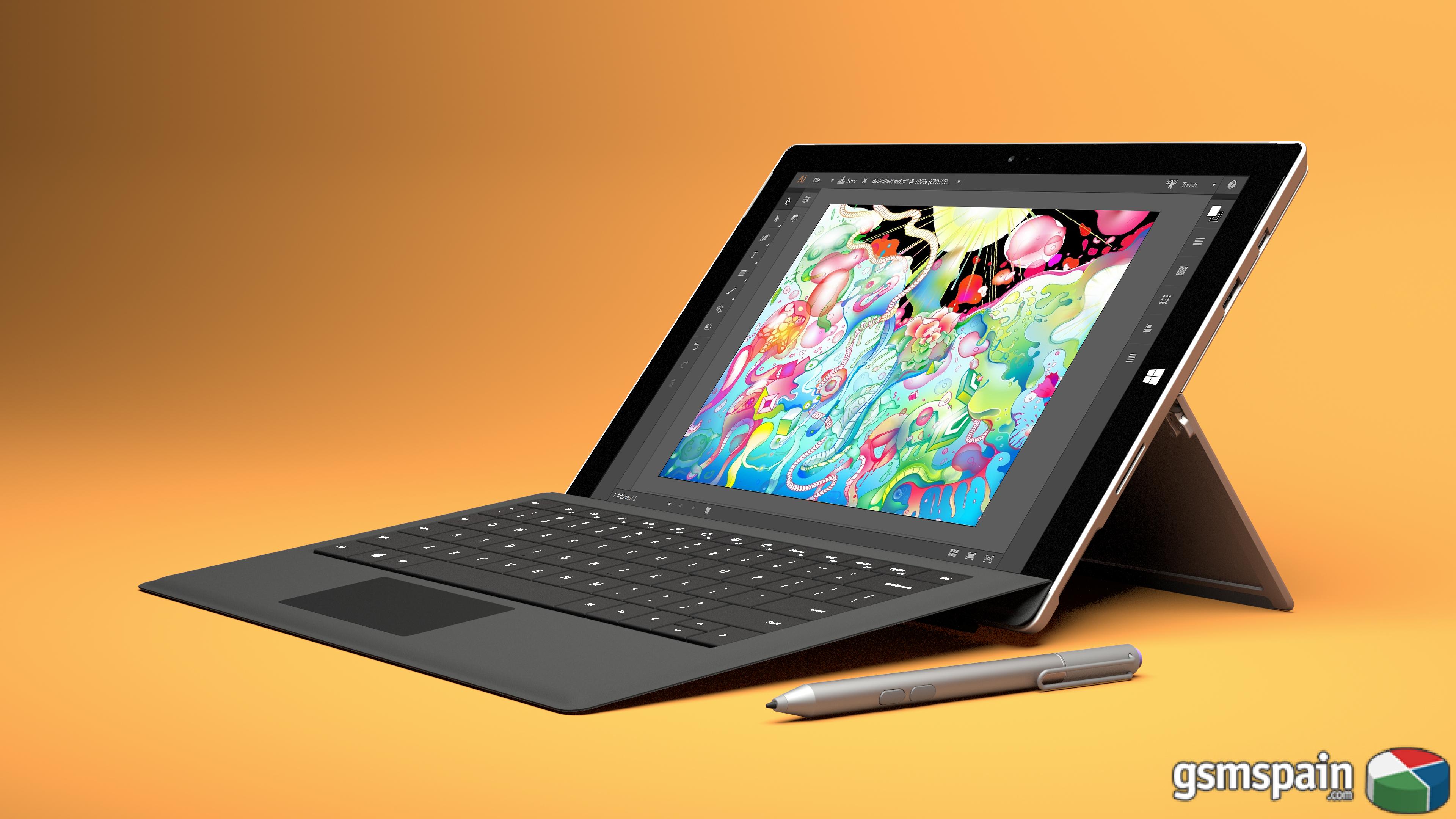 [VENDO] Microsoft Surface Pro 3 64gb, i3 con teclado original y ratn bt baratita
