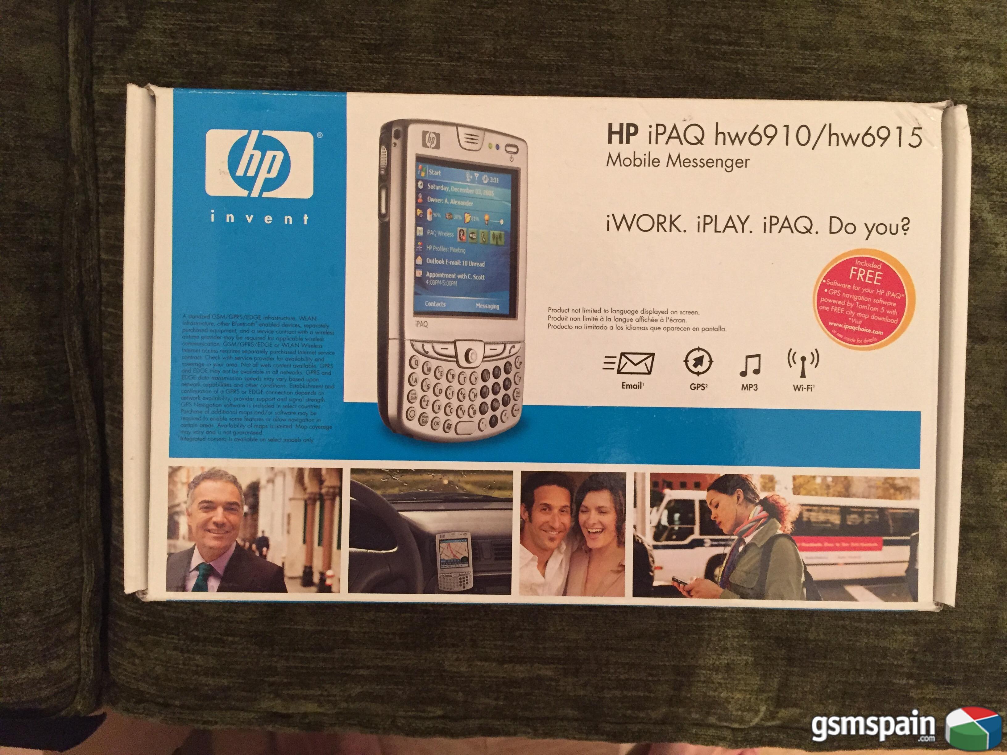 [VENDO] PDA HP Ipaq HW 6915    80!!!! G.I. Incluidos