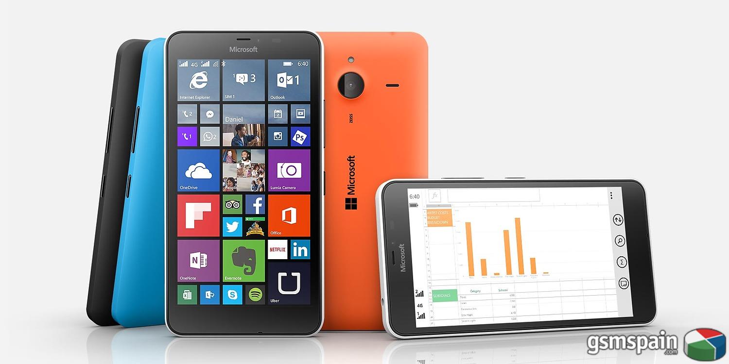 [VENDO] Microsoft Lumia 640 XL DUALSIM PRECIO: 140