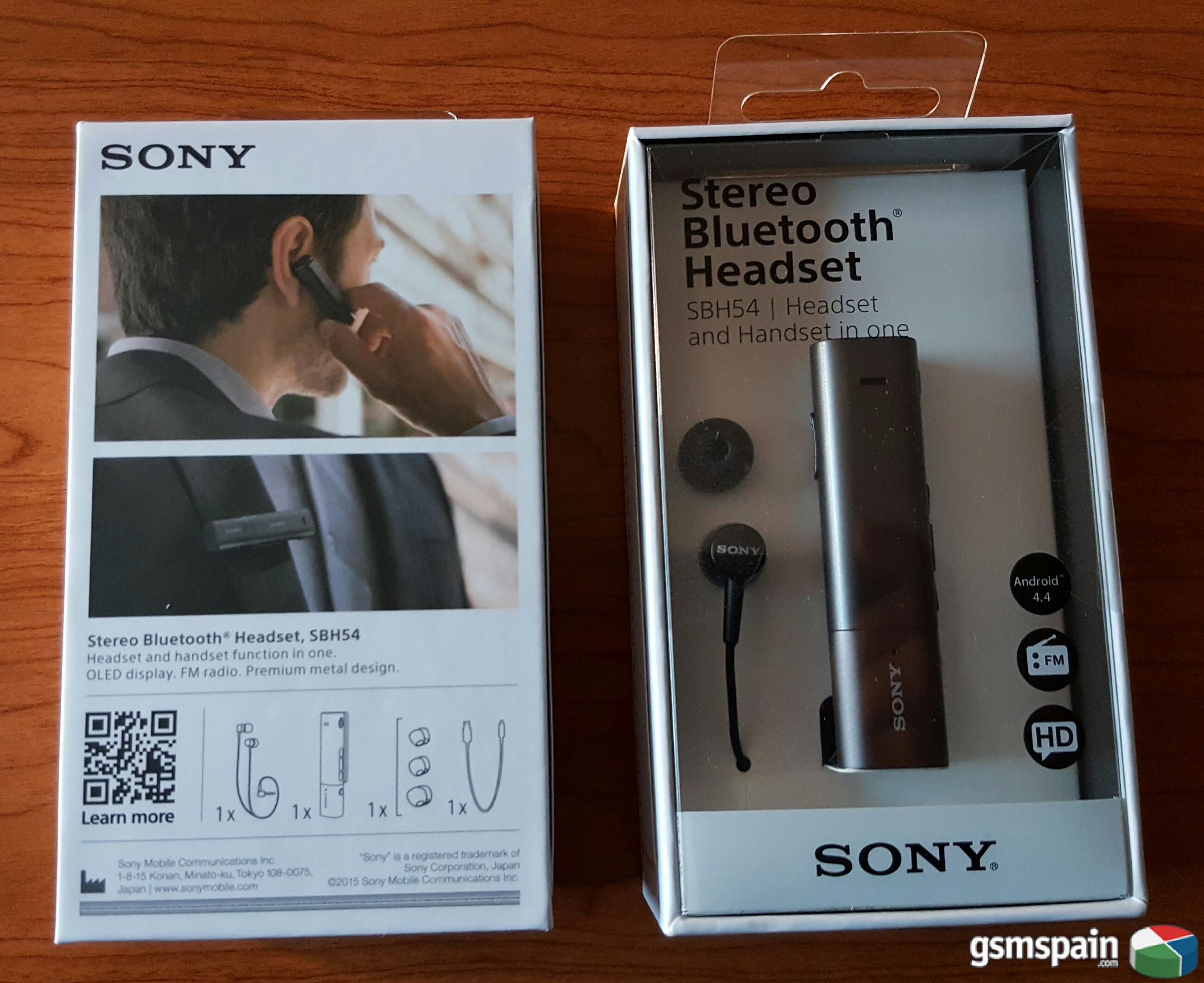 [VENDO] Vendo Manos libres Bluetooth SONY SBH54. Precintado